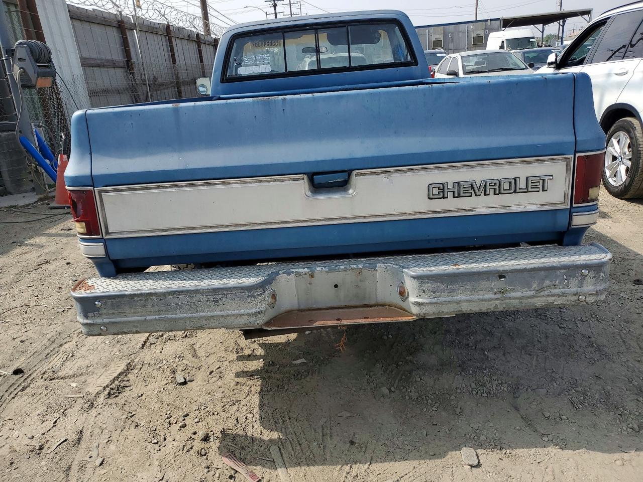 1982 Chevrolet C10 Синий vin: 1GCEC14F9CF342162