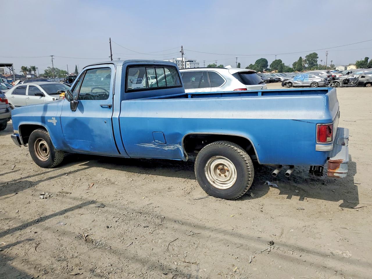 1982 Chevrolet C10 Синий vin: 1GCEC14F9CF342162
