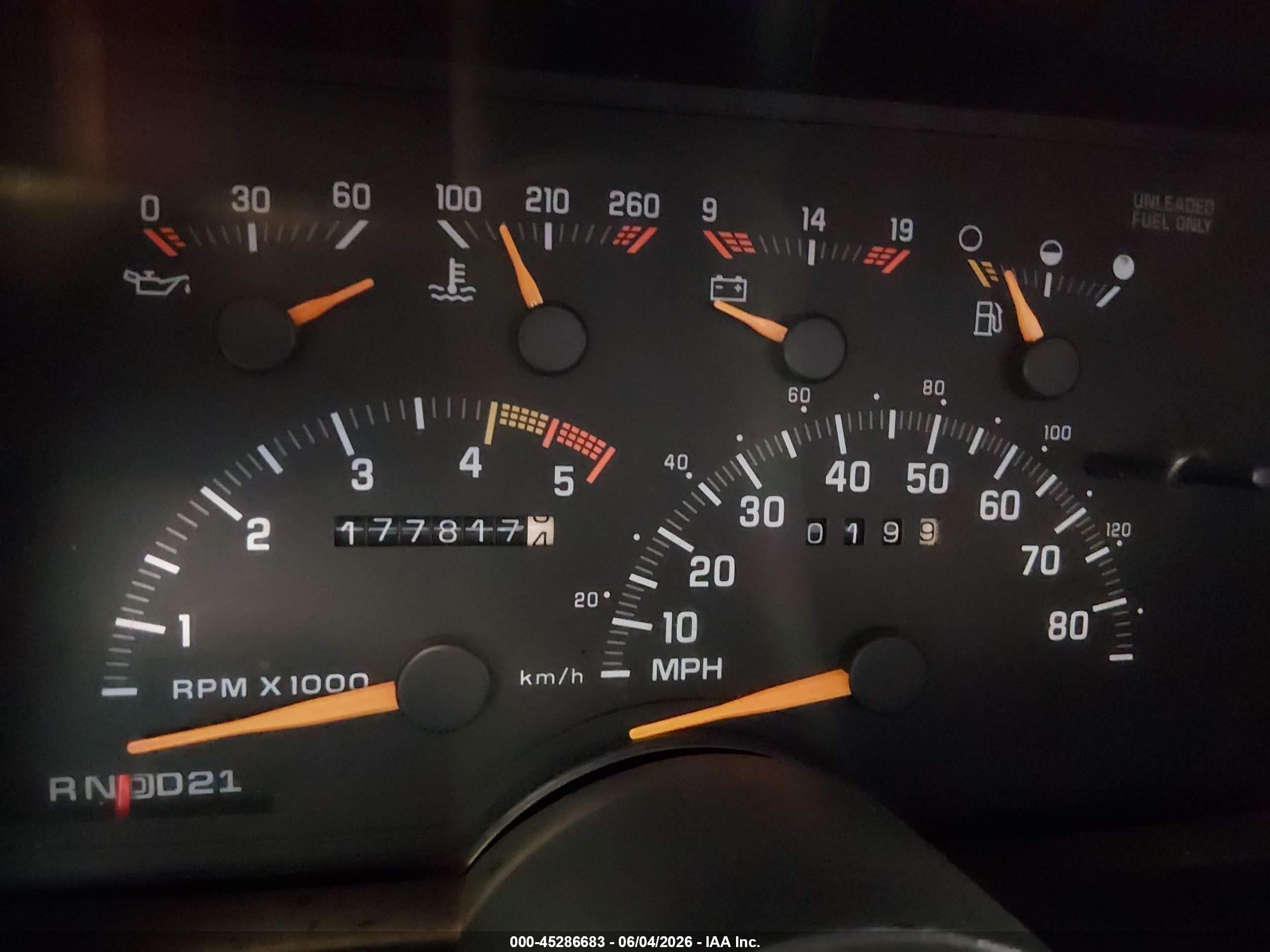 1992 Chevrolet Gmt-400 C1500 Red vin: 1GCEC14H1NE174656