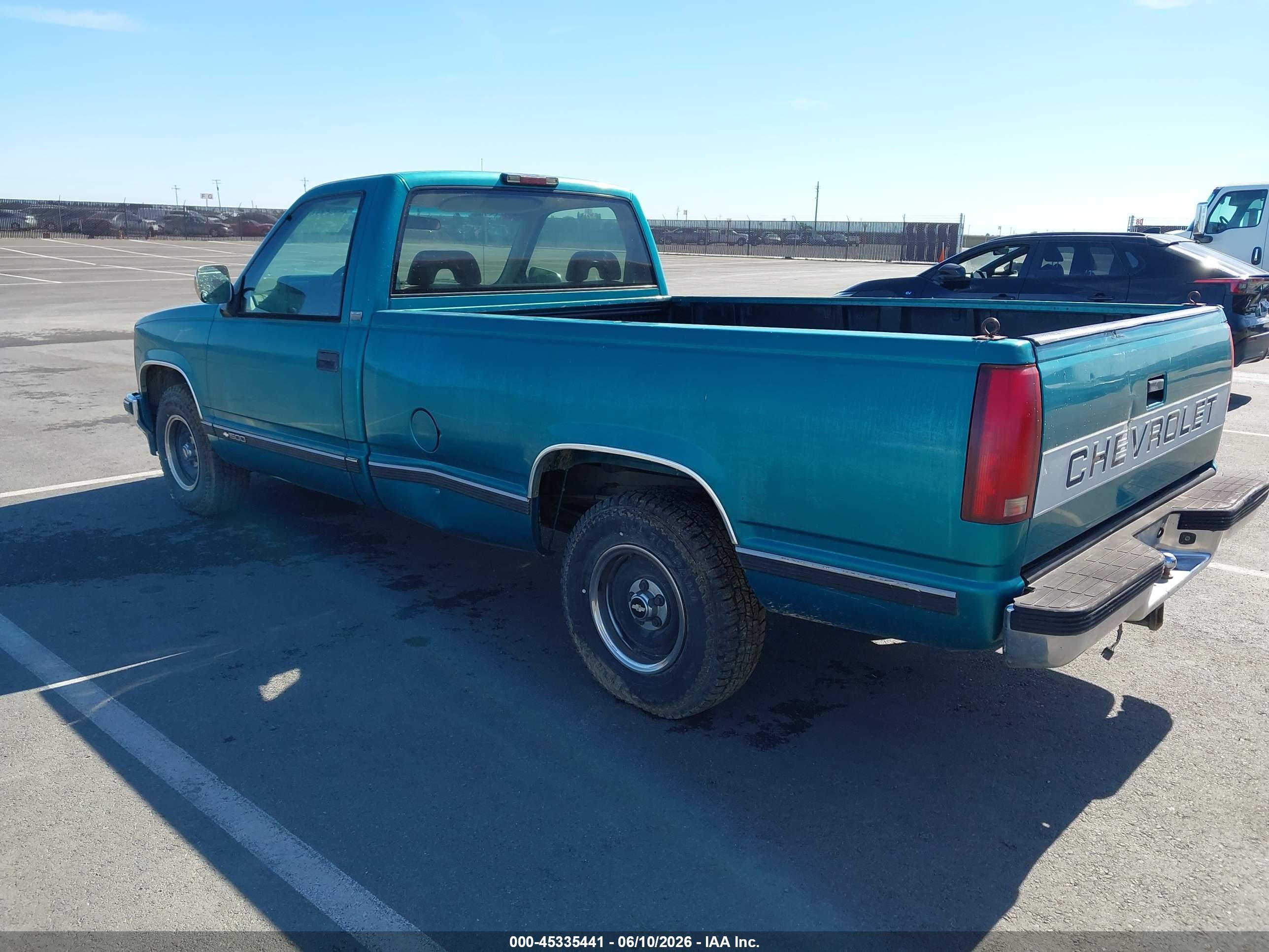 1994 Chevrolet Gmt-400 C1500 Green vin: 1GCEC14H3RZ256550