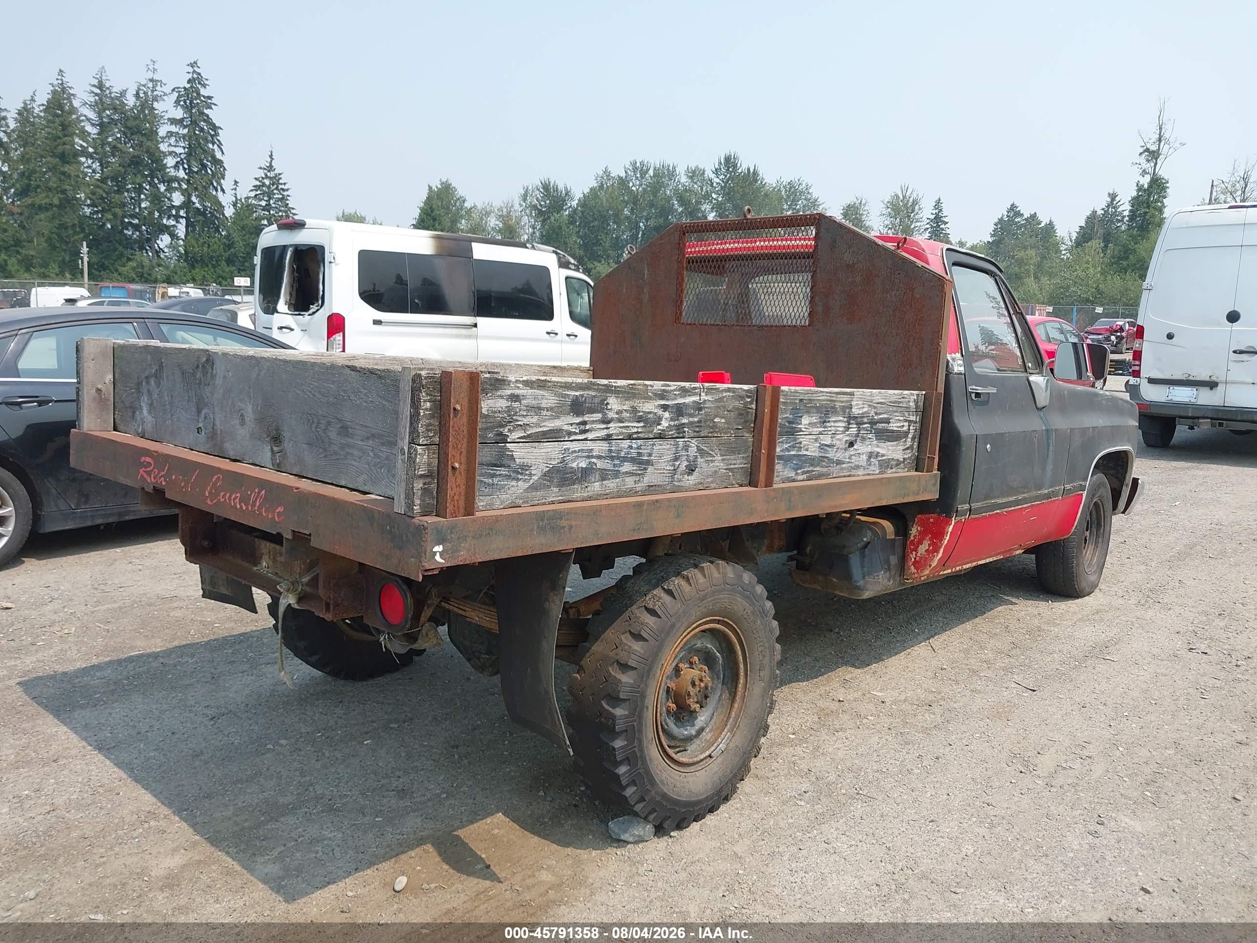 1985 Chevrolet C10   Черный vin: 1GCEC14H5FJ185202