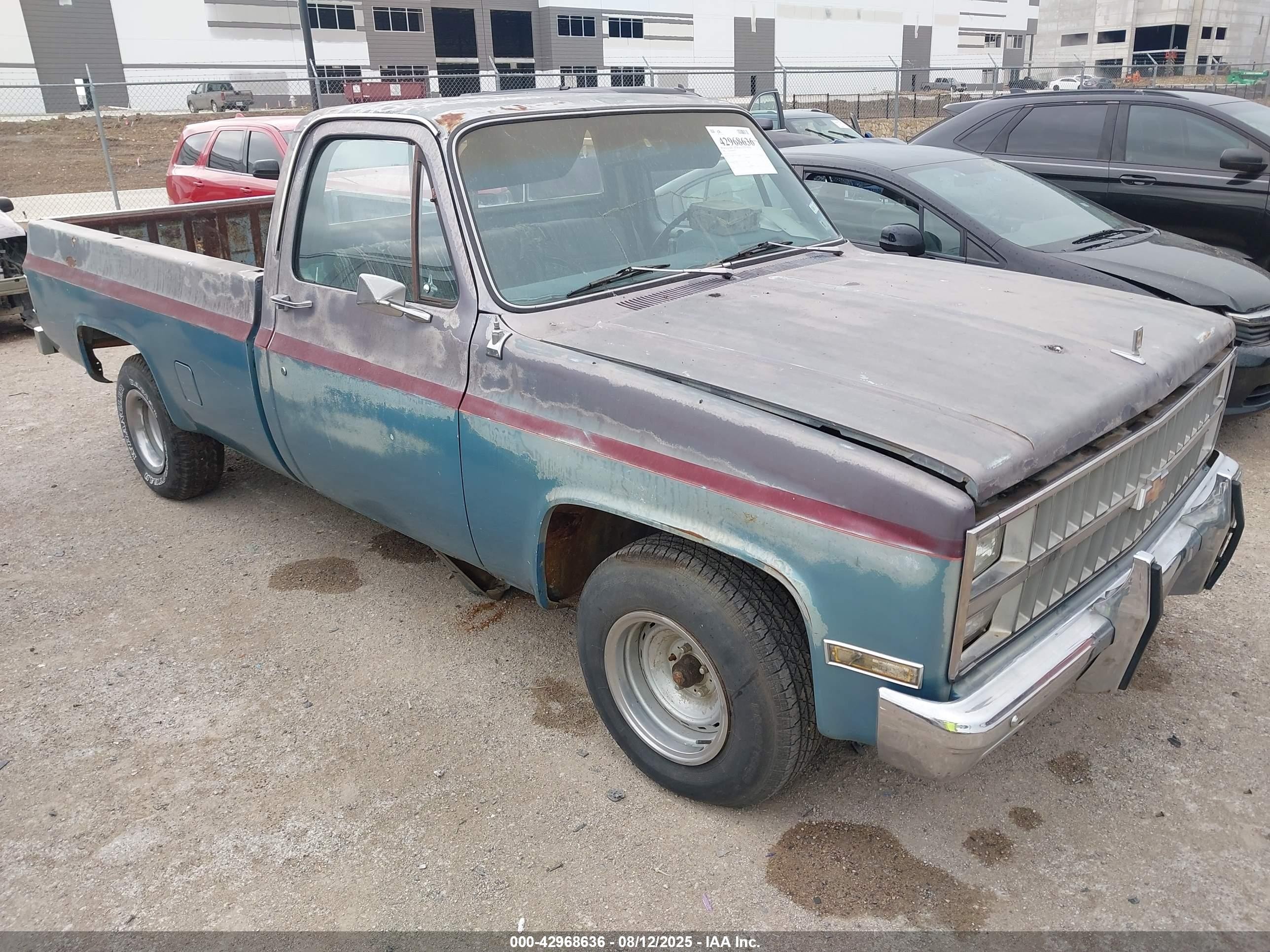 1982 Chevrolet C10   Blue vin: 1GCEC14HXCS119332