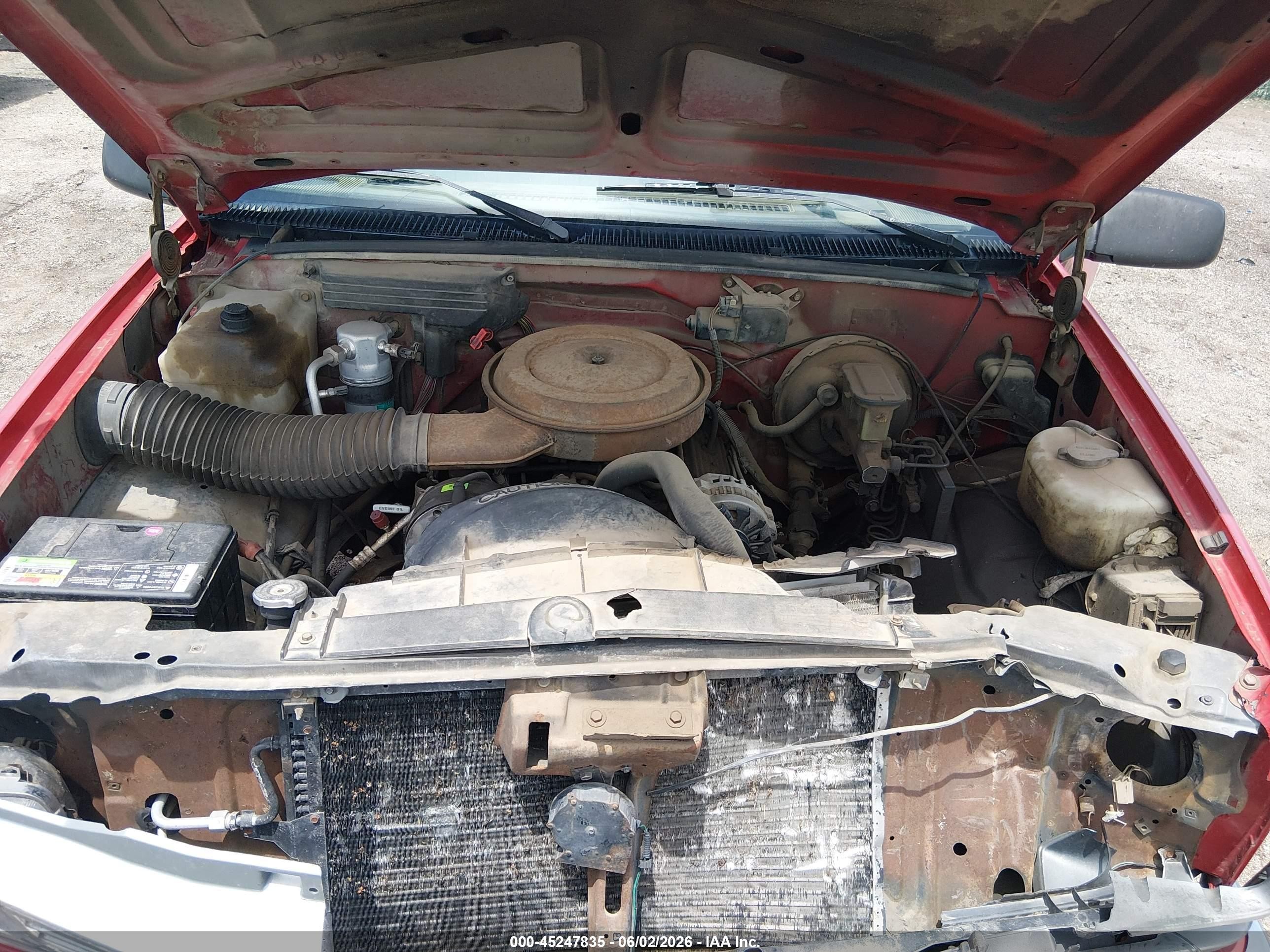 1991 Chevrolet Gmt-400 C1500 Красный vin: 1GCEC14HXME182009