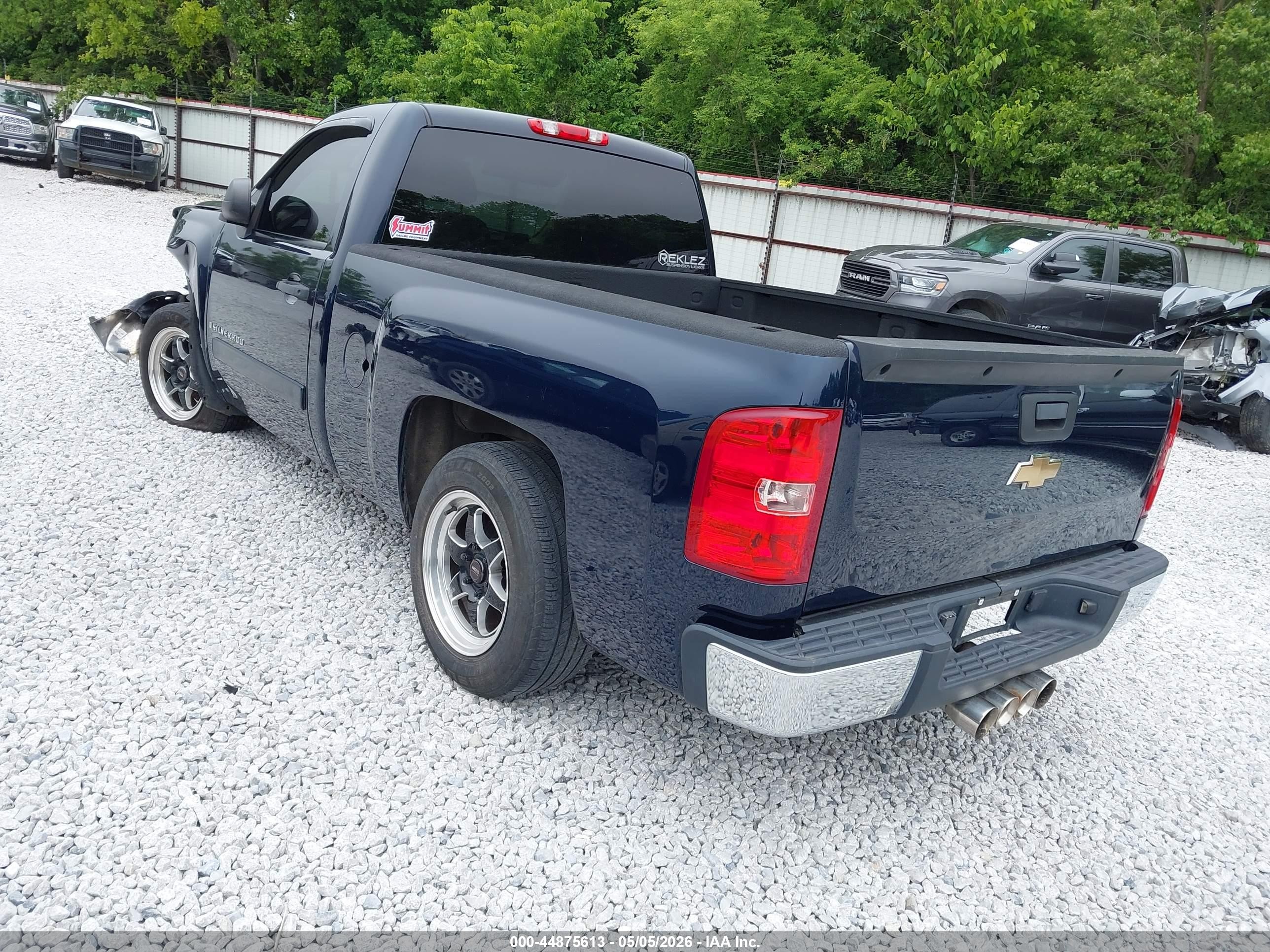2007 Chevrolet Silverado 1500 Lt1 Blue vin: 1GCEC14J27Z652596