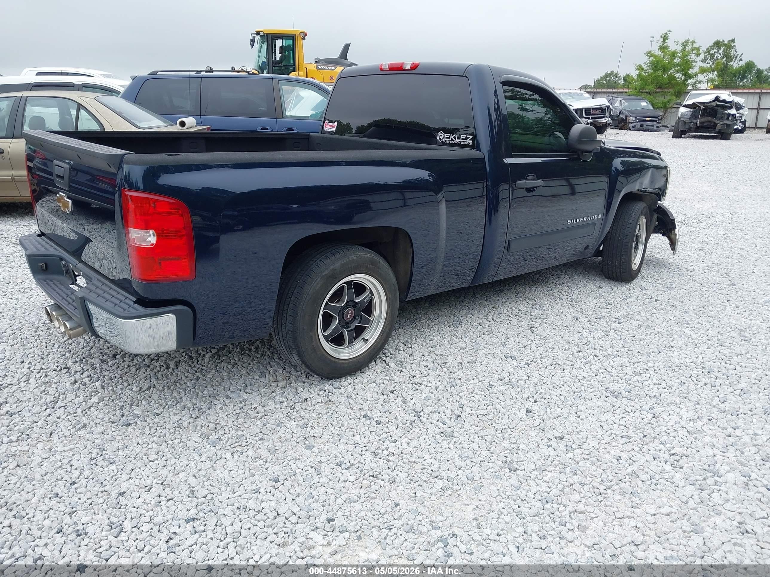 2007 Chevrolet Silverado 1500 Lt1 Blue vin: 1GCEC14J27Z652596