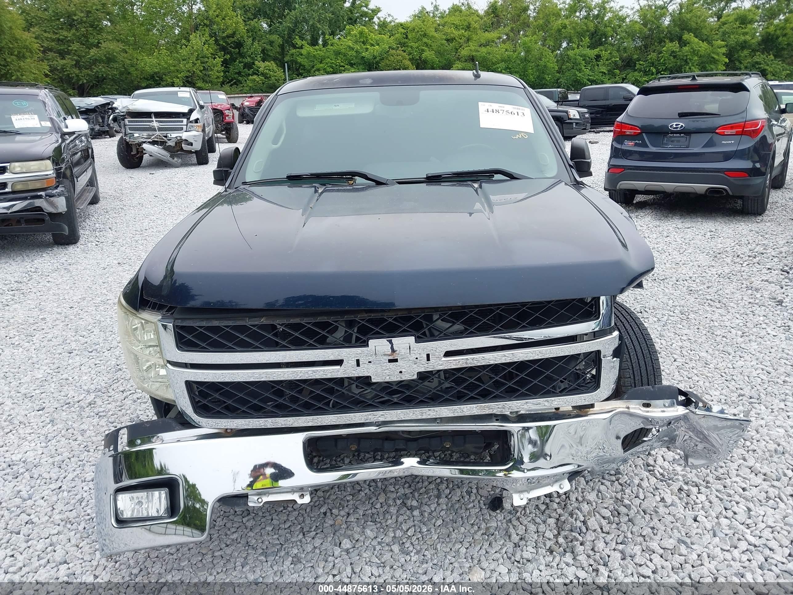 2007 Chevrolet Silverado 1500 Lt1 Blue vin: 1GCEC14J27Z652596