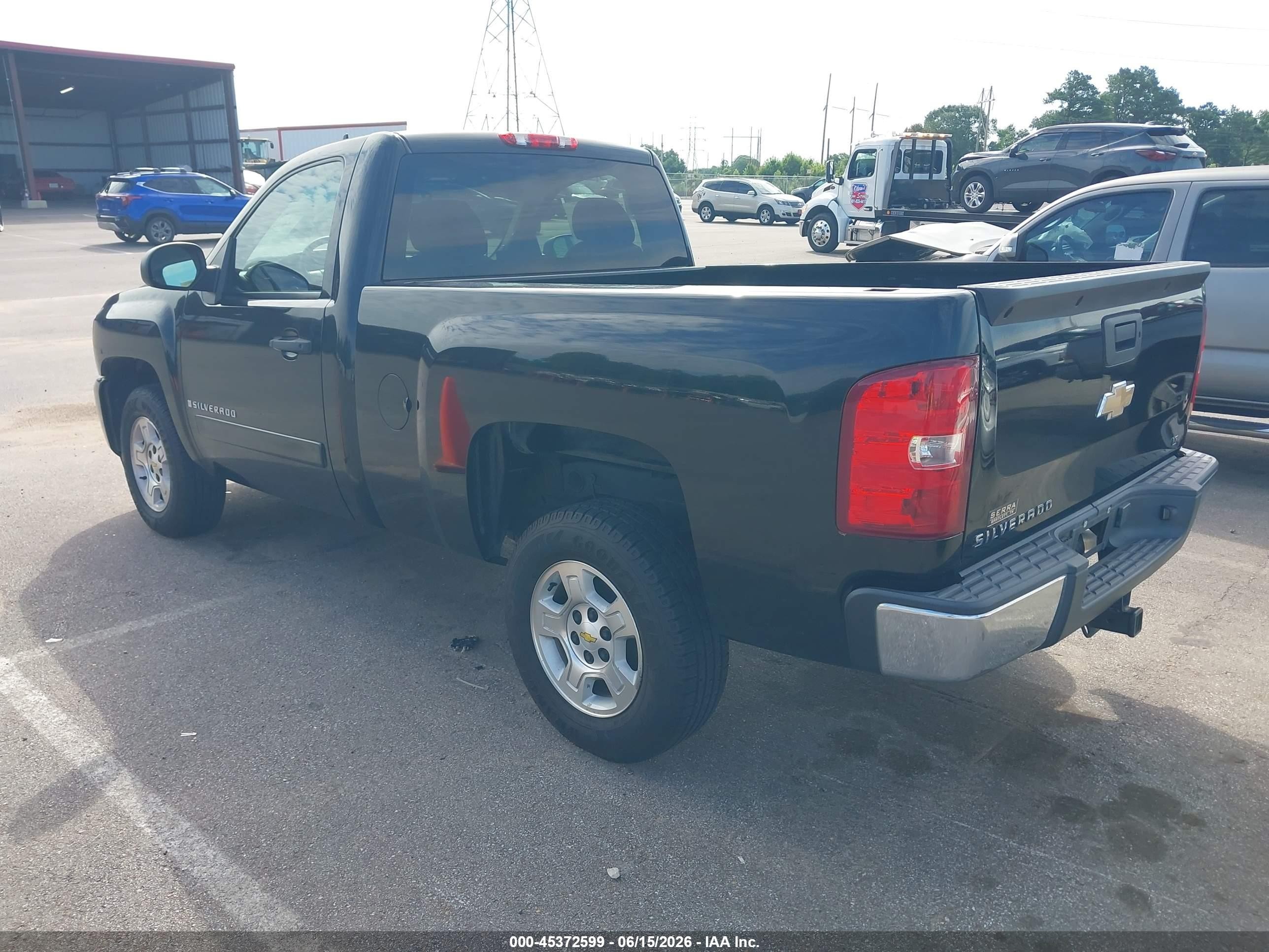 2008 Chevrolet Silverado 1500 Lt1 Black vin: 1GCEC14J48Z282902