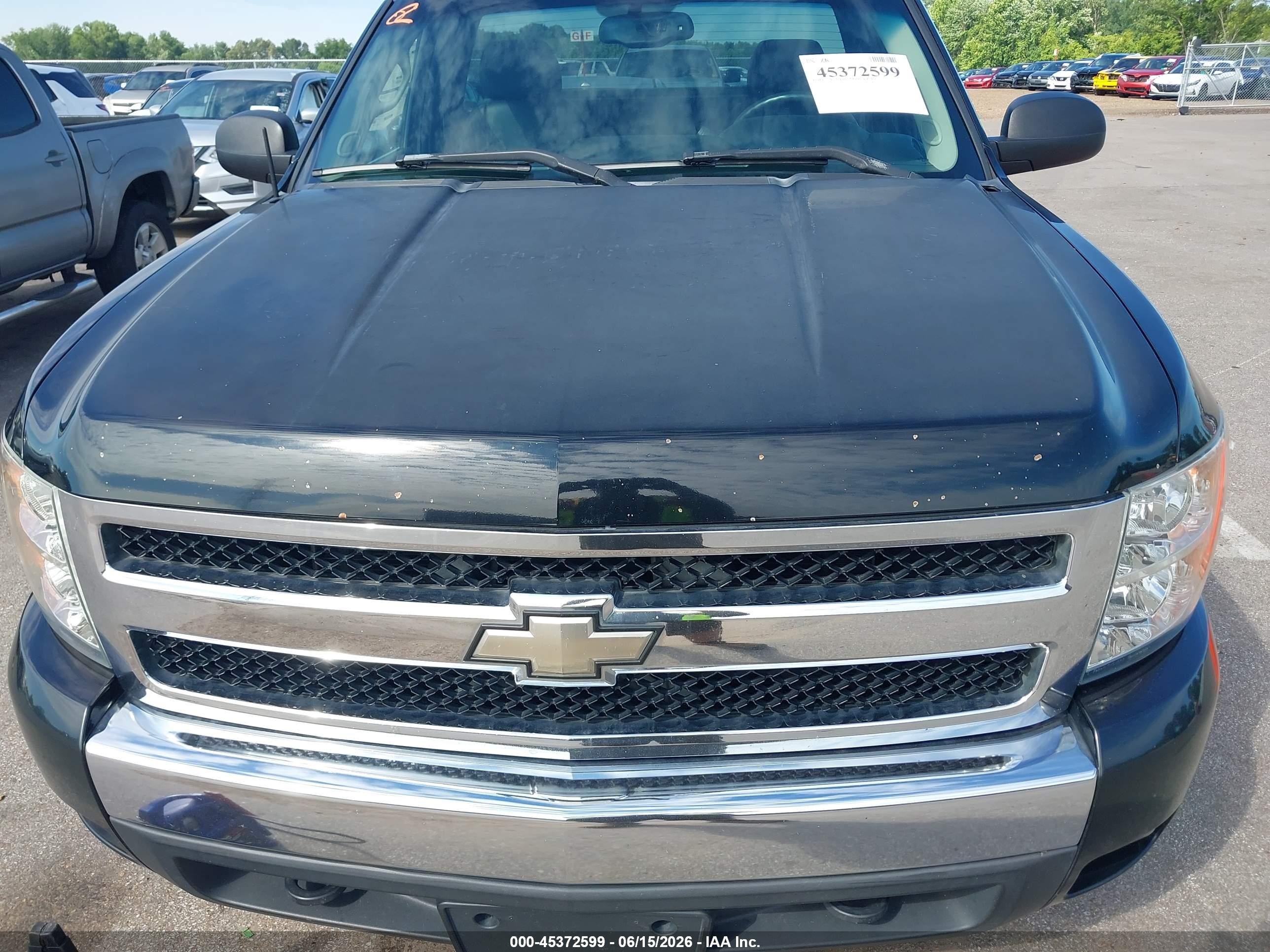 2008 Chevrolet Silverado 1500 Lt1 Black vin: 1GCEC14J48Z282902