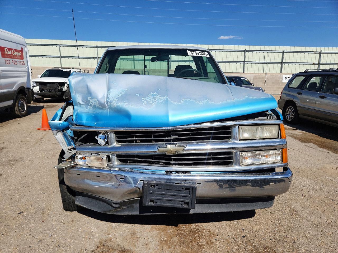 1995 Chevrolet Gmt-400 C1500 Синий vin: 1GCEC14K0SZ263991
