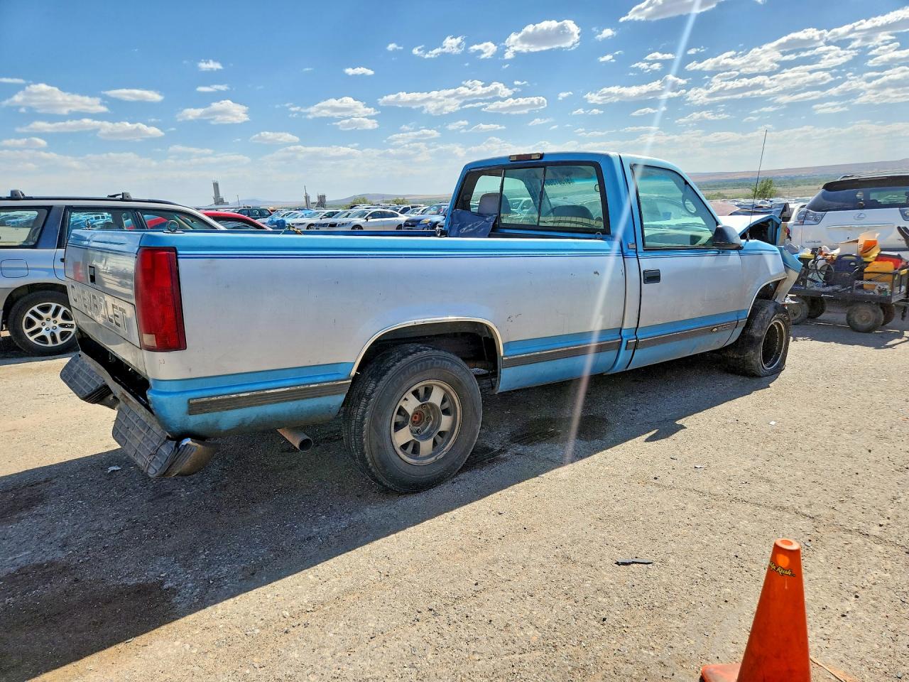 1995 Chevrolet Gmt-400 C1500 Синий vin: 1GCEC14K0SZ263991