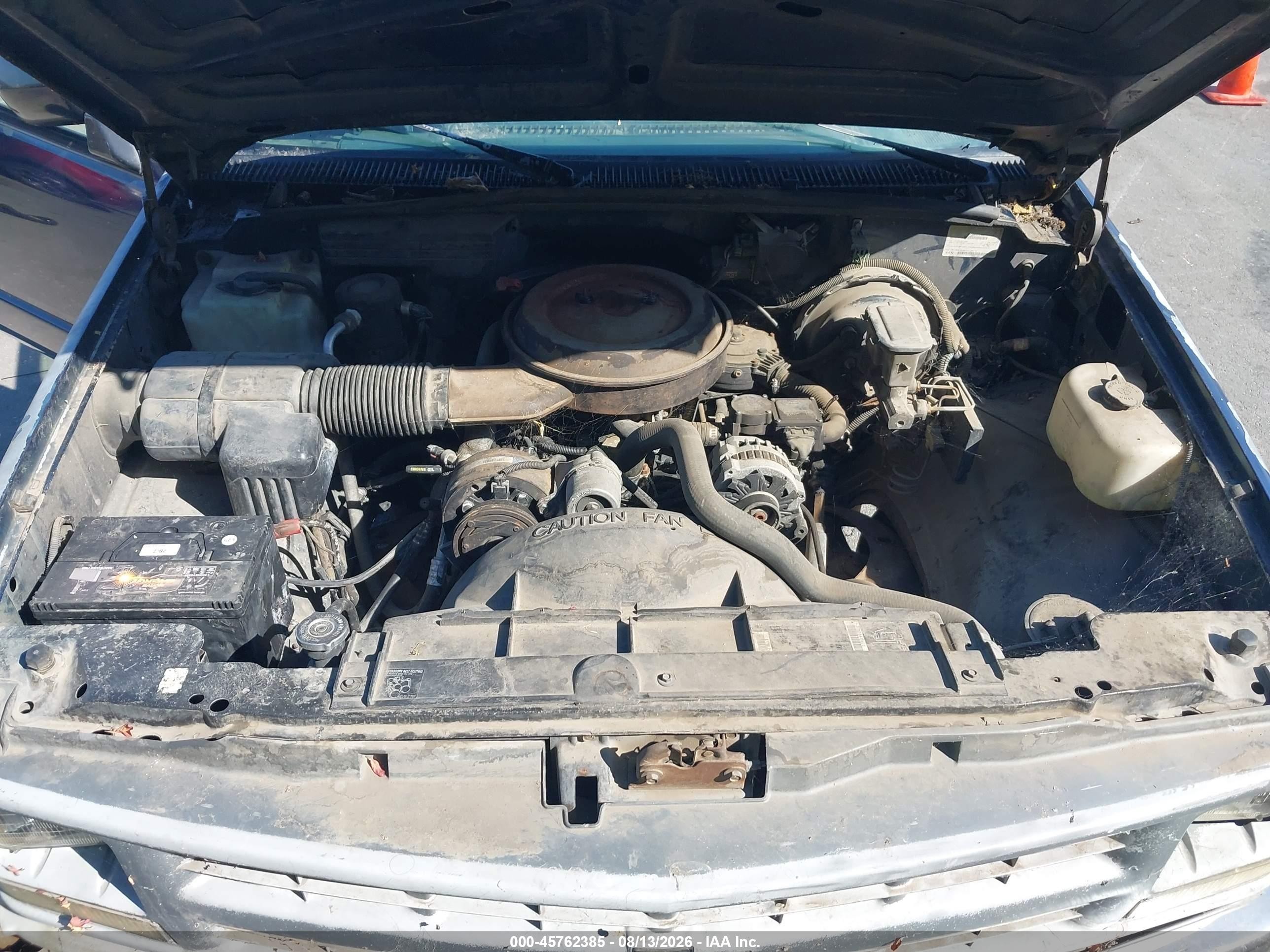 1994 Chevrolet Gmt-400 C1500 Blue vin: 1GCEC14K3RE308651