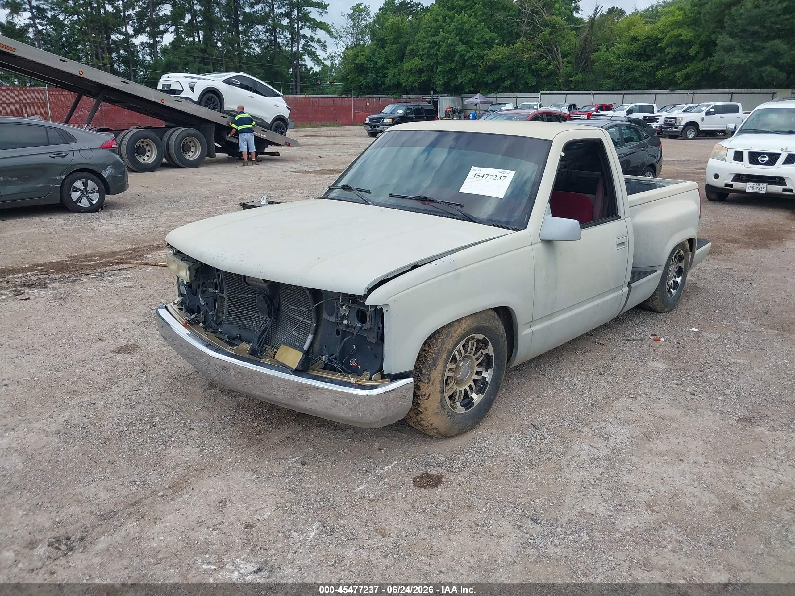 1995 Chevrolet Gmt-400 C1500 Gray vin: 1GCEC14K5SZ135987