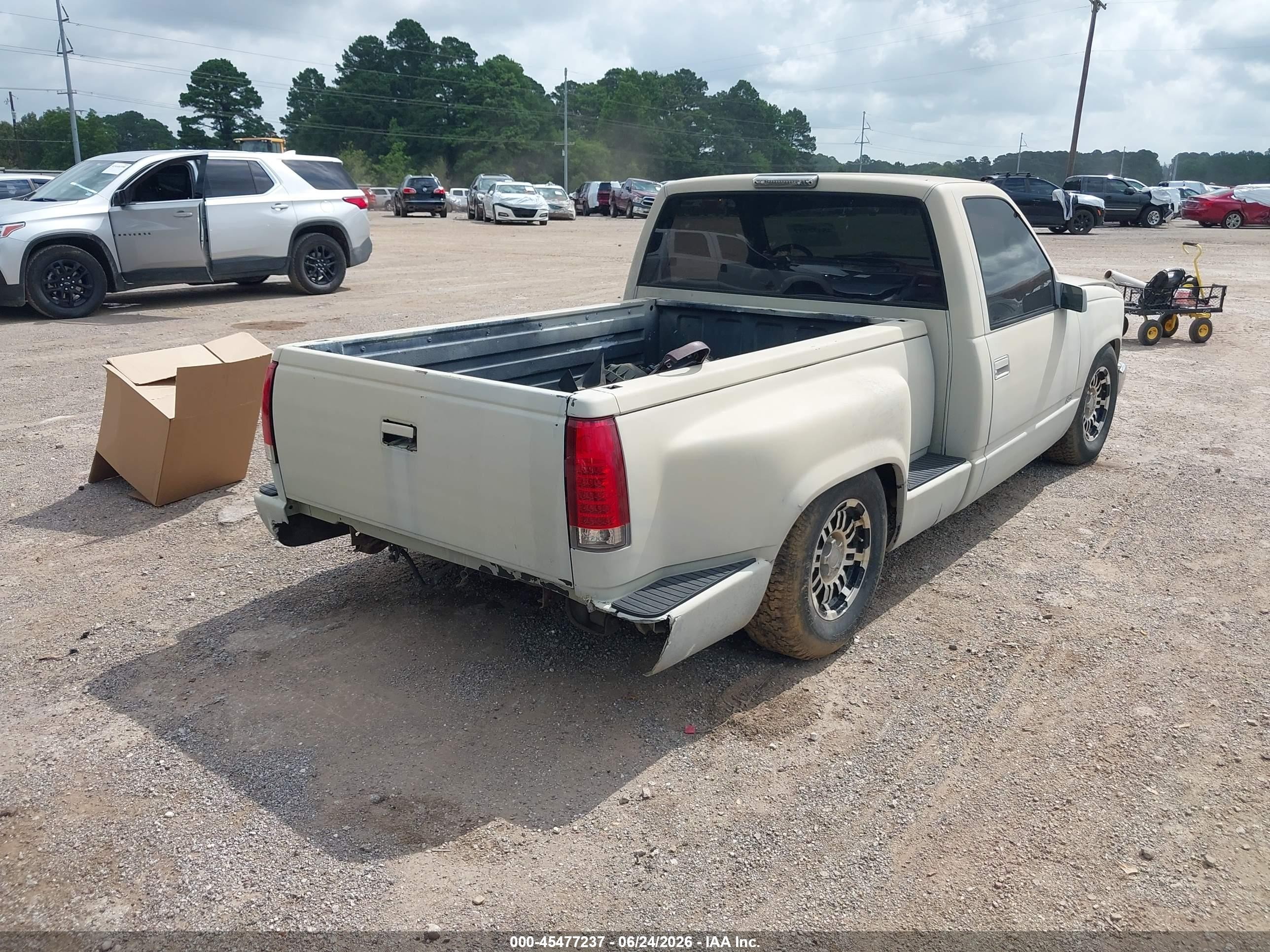 1995 Chevrolet Gmt-400 C1500 Gray vin: 1GCEC14K5SZ135987