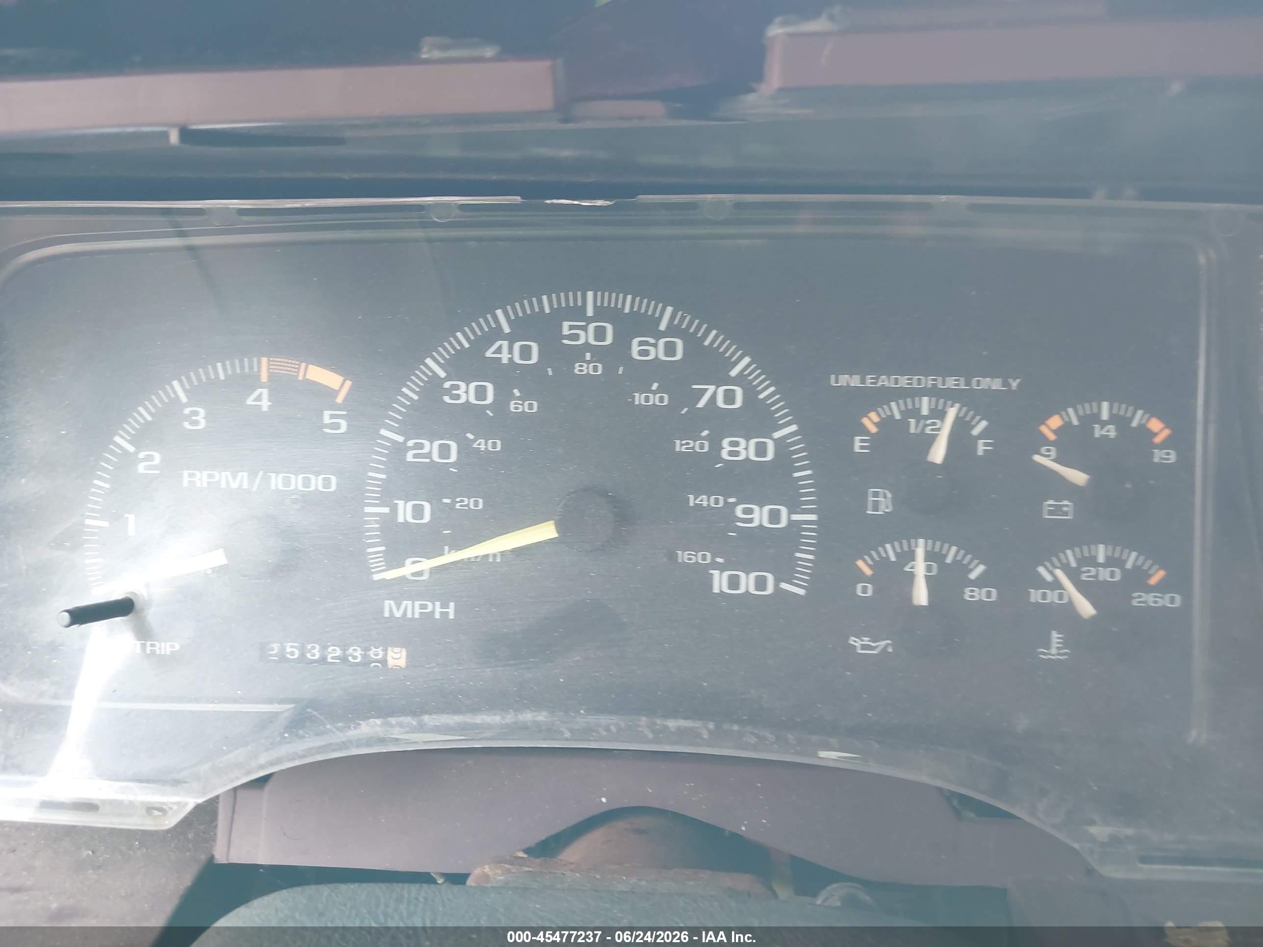 1995 Chevrolet Gmt-400 C1500 Gray vin: 1GCEC14K5SZ135987