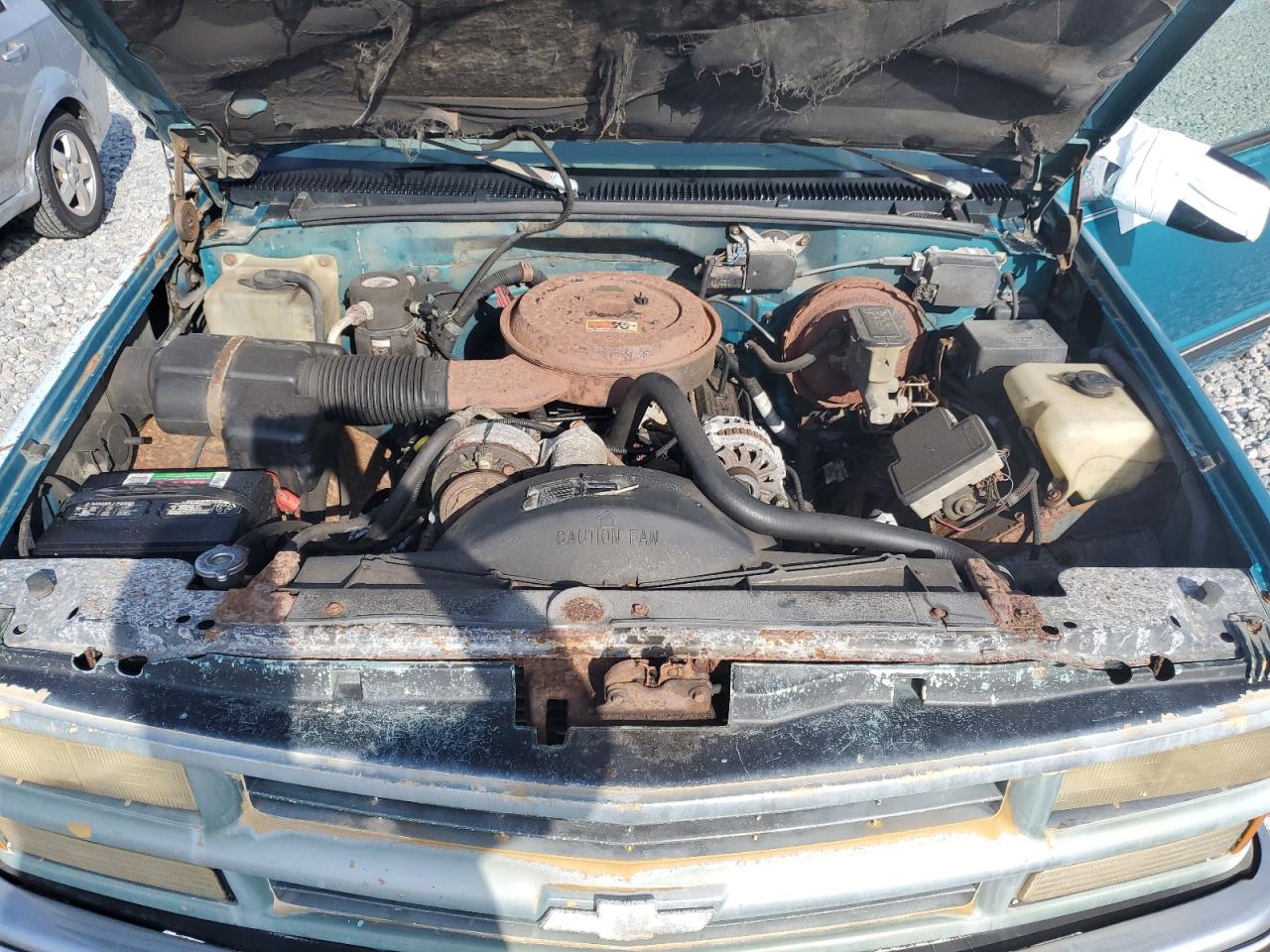 1995 Chevrolet Gmt-400 C1500   Green vin: 1GCEC14K7SZ166044