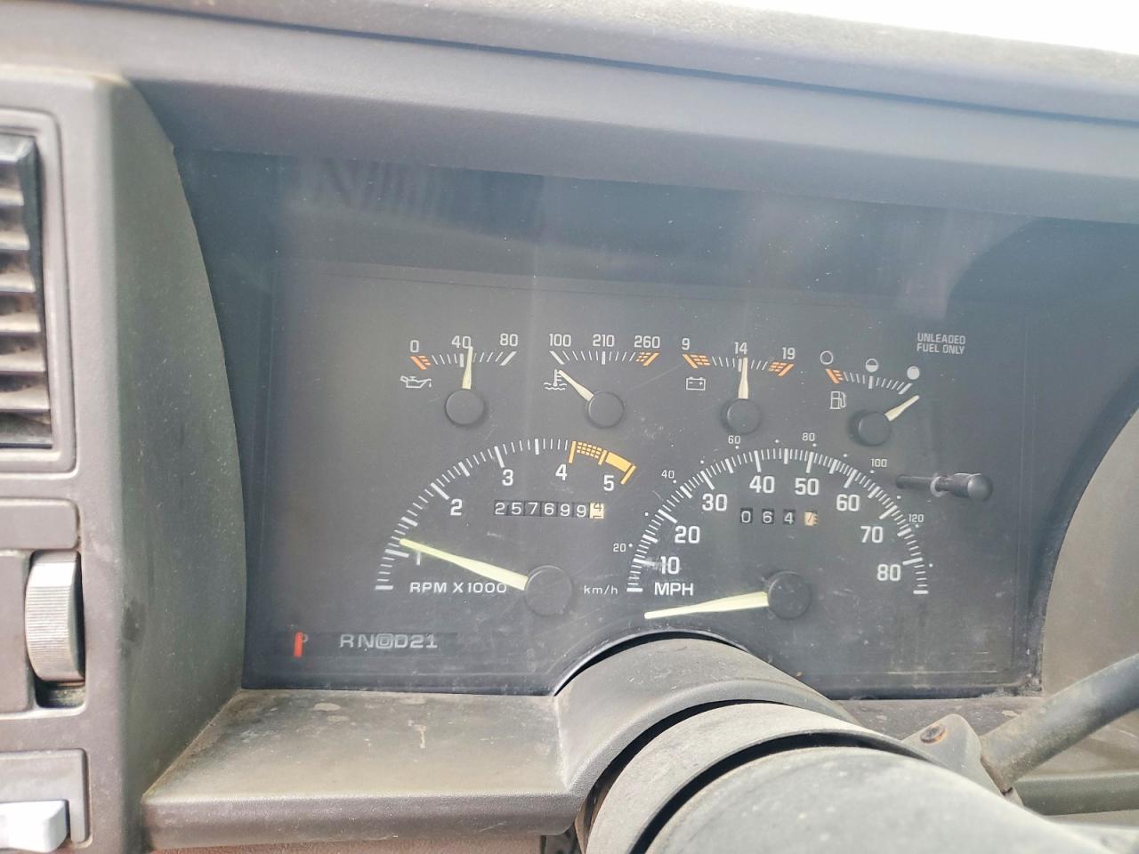 1994 Chevrolet Gmt-400 C1500 Black vin: 1GCEC14K9RE193604