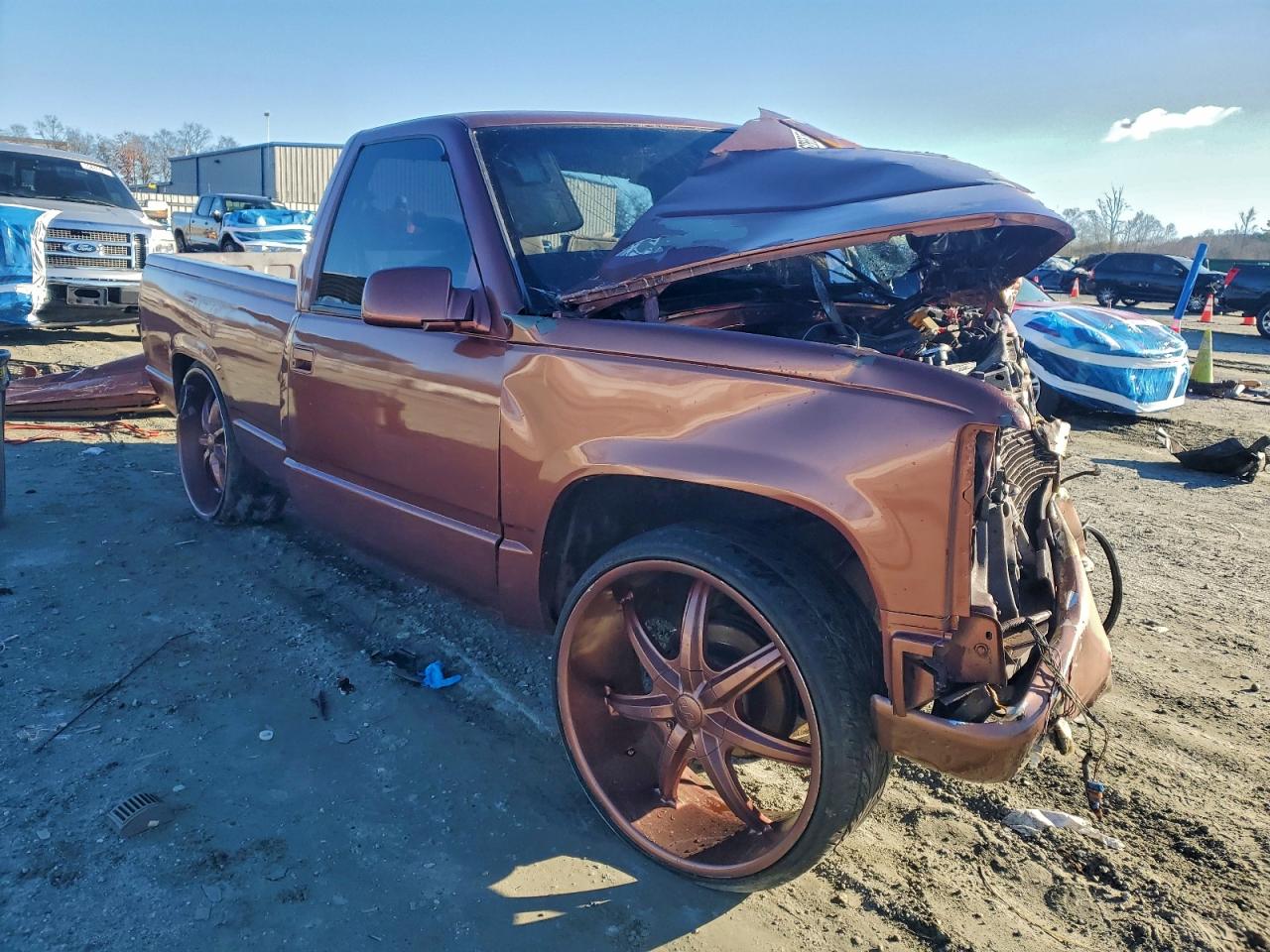 1997 Chevrolet Gmt-400 C1500 Коричневый vin: 1GCEC14M8VZ167886