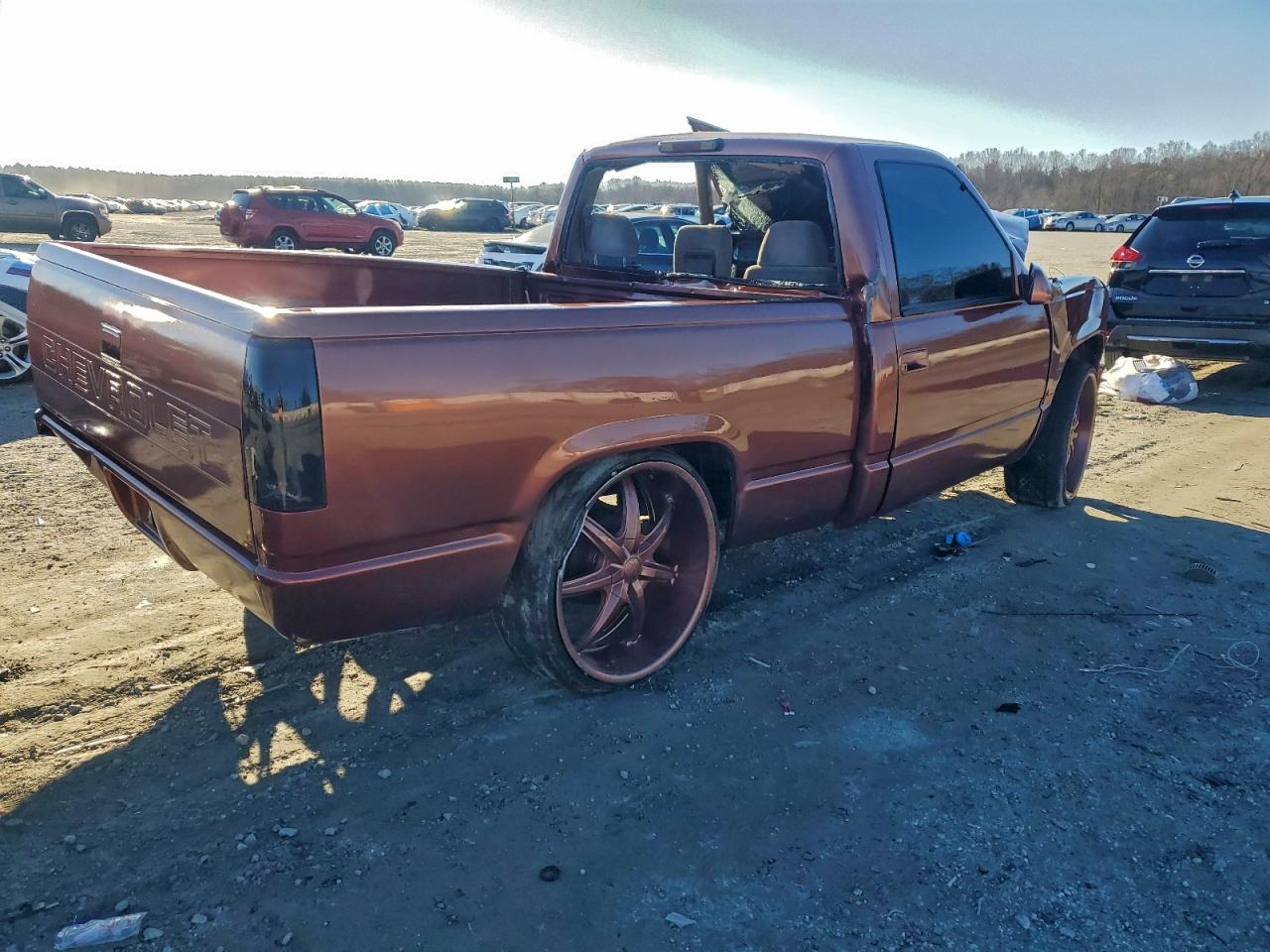 1997 Chevrolet Gmt-400 C1500 Коричневый vin: 1GCEC14M8VZ167886