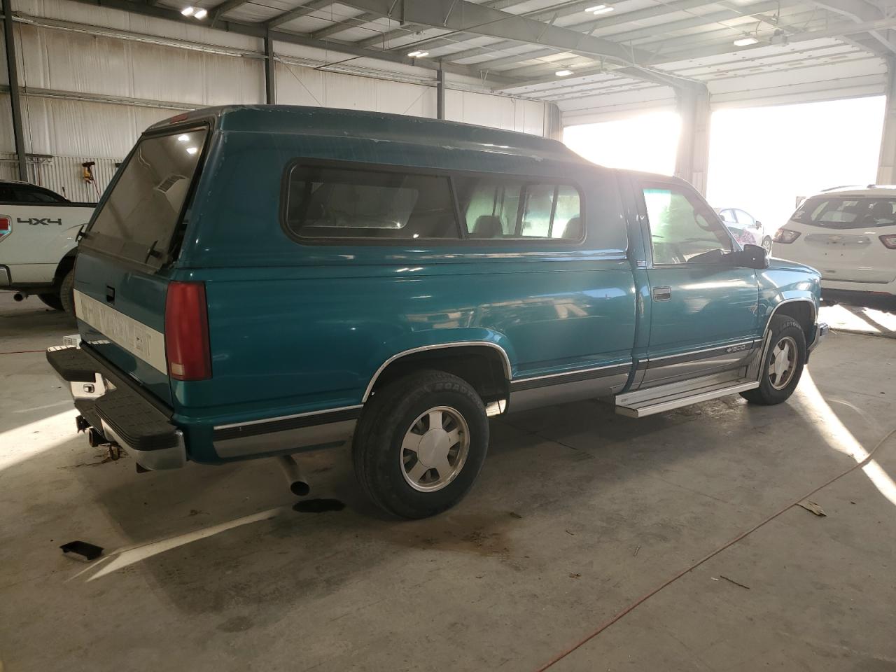 1996 Chevrolet Gmt-400 C1500 Бирюзовый vin: 1GCEC14R4TE111198