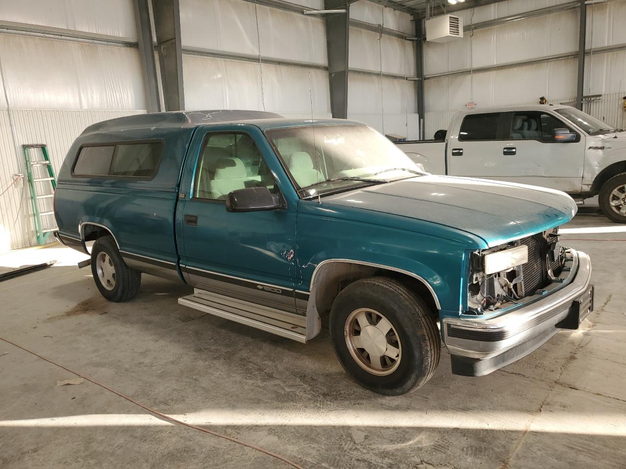 1996 Chevrolet Gmt-400 C1500 Бирюзовый vin: 1GCEC14R4TE111198
