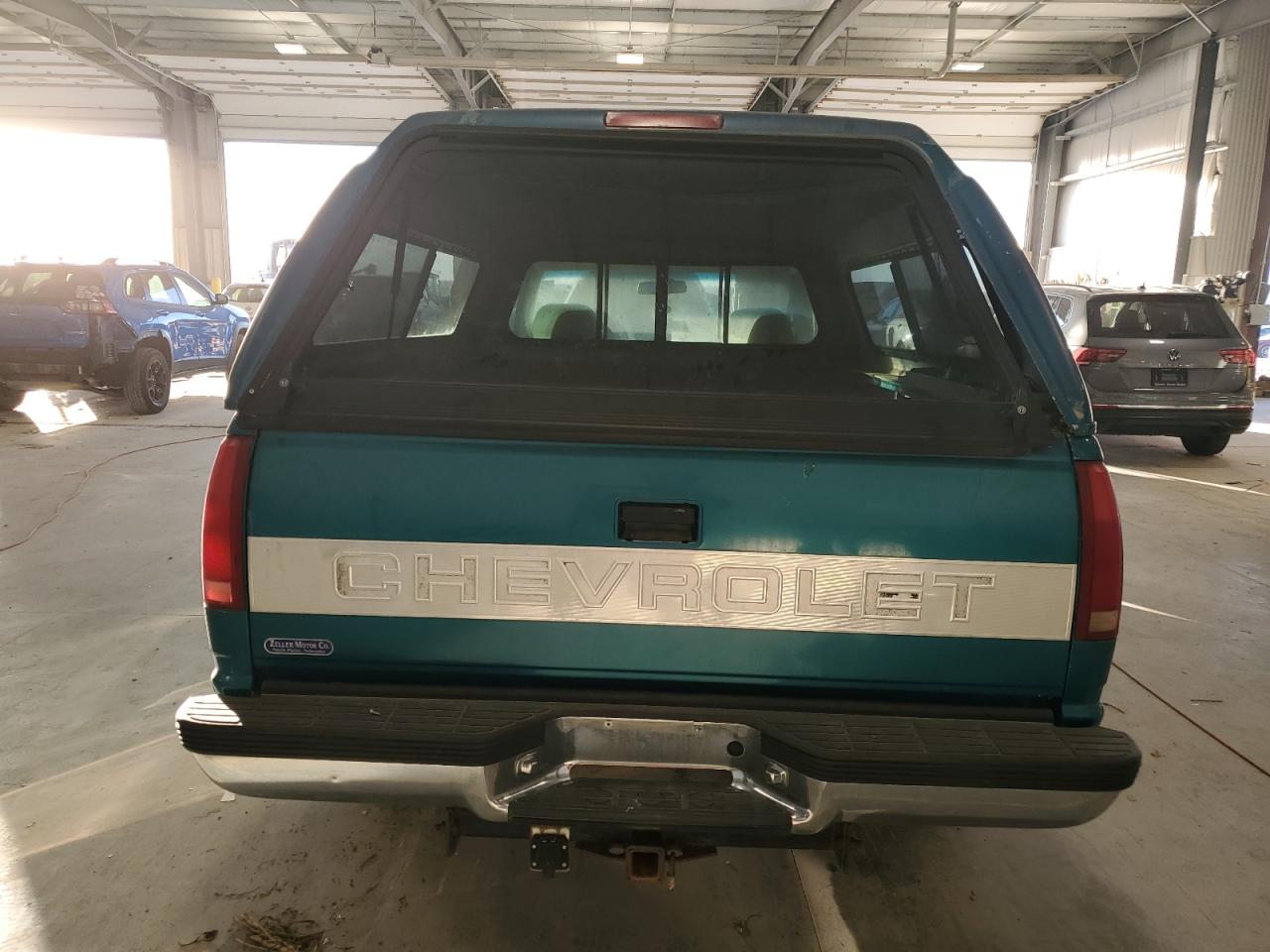 1996 Chevrolet Gmt-400 C1500 Бирюзовый vin: 1GCEC14R4TE111198