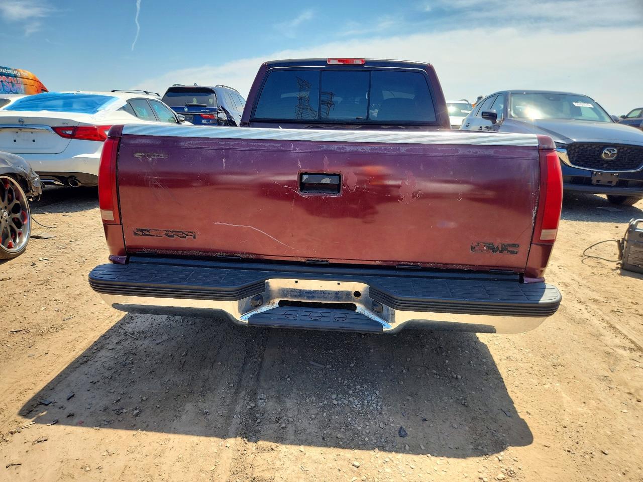 1998 Chevrolet Gmt-400 C1500 Maroon vin: 1GCEC14R4WZ197691