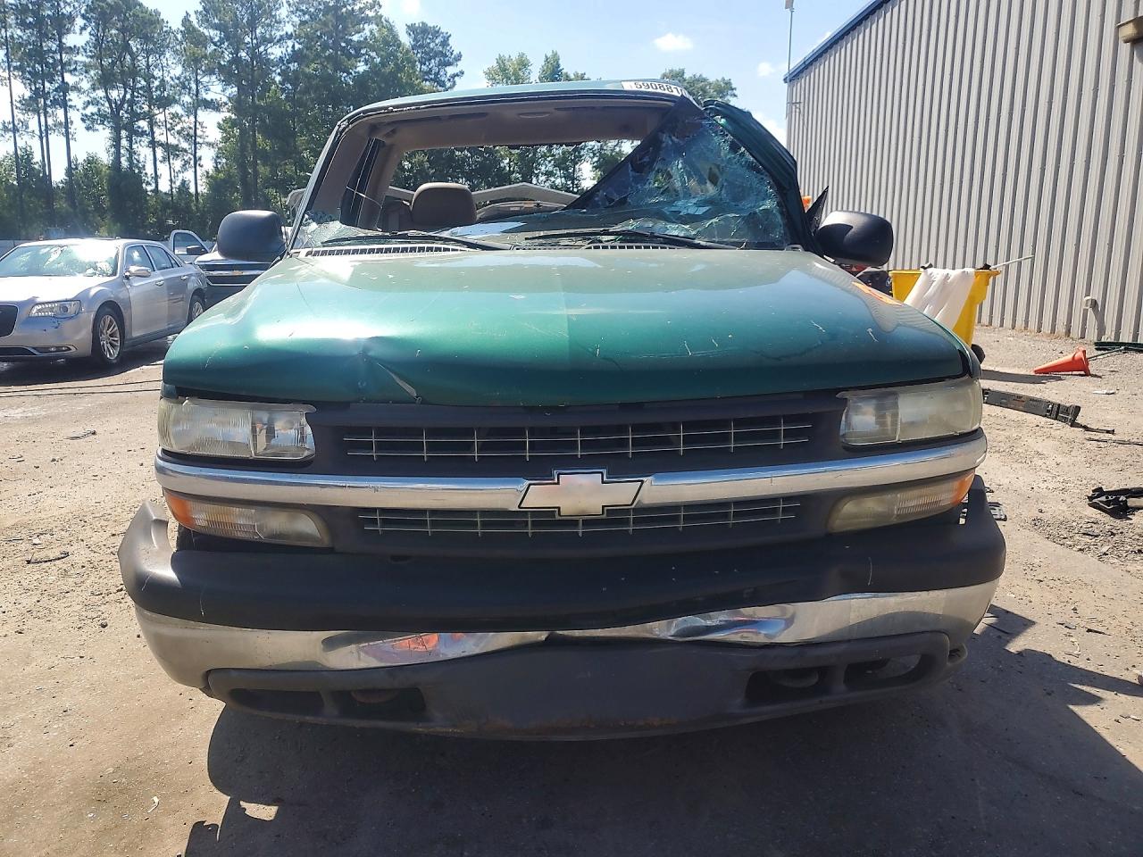 1999 Chevrolet Silverado C1500 Green vin: 1GCEC14T1XE148761