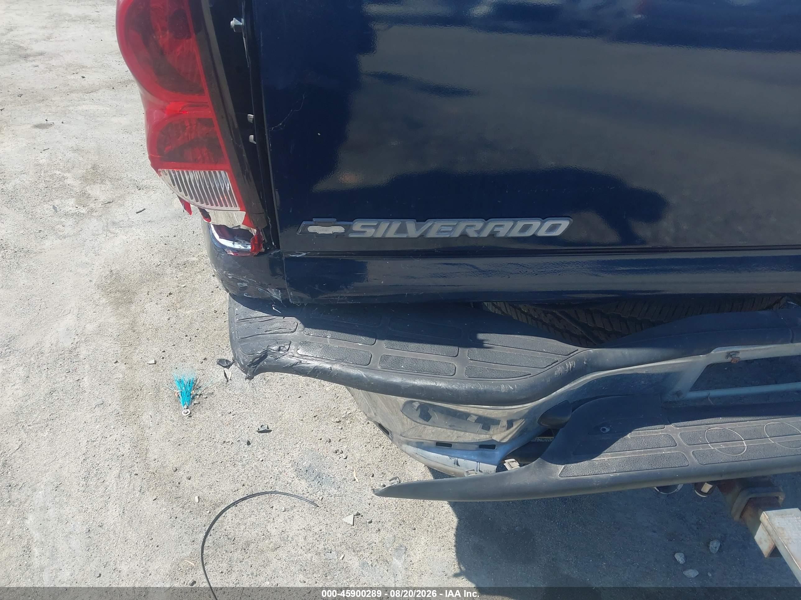 2005 Chevrolet Silverado 1500 Ls Blue vin: 1GCEC14T25E103664