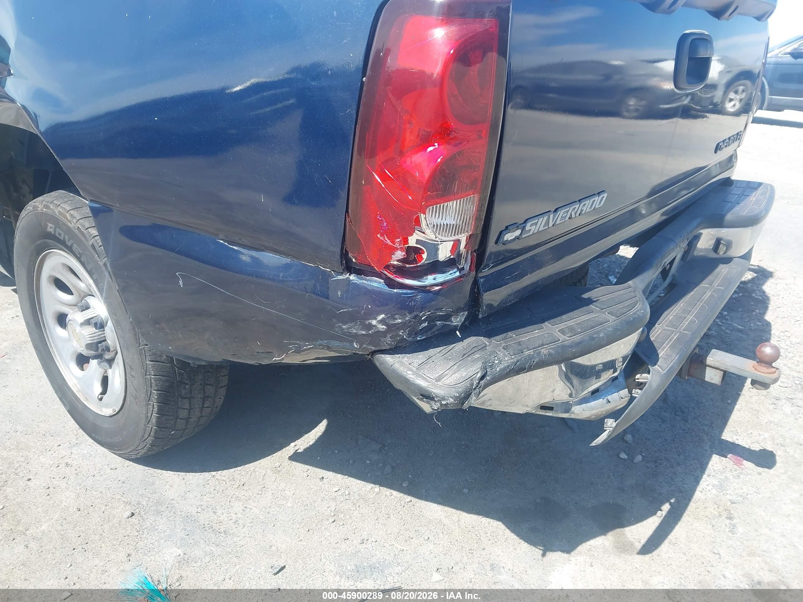 2005 Chevrolet Silverado 1500 Ls Blue vin: 1GCEC14T25E103664
