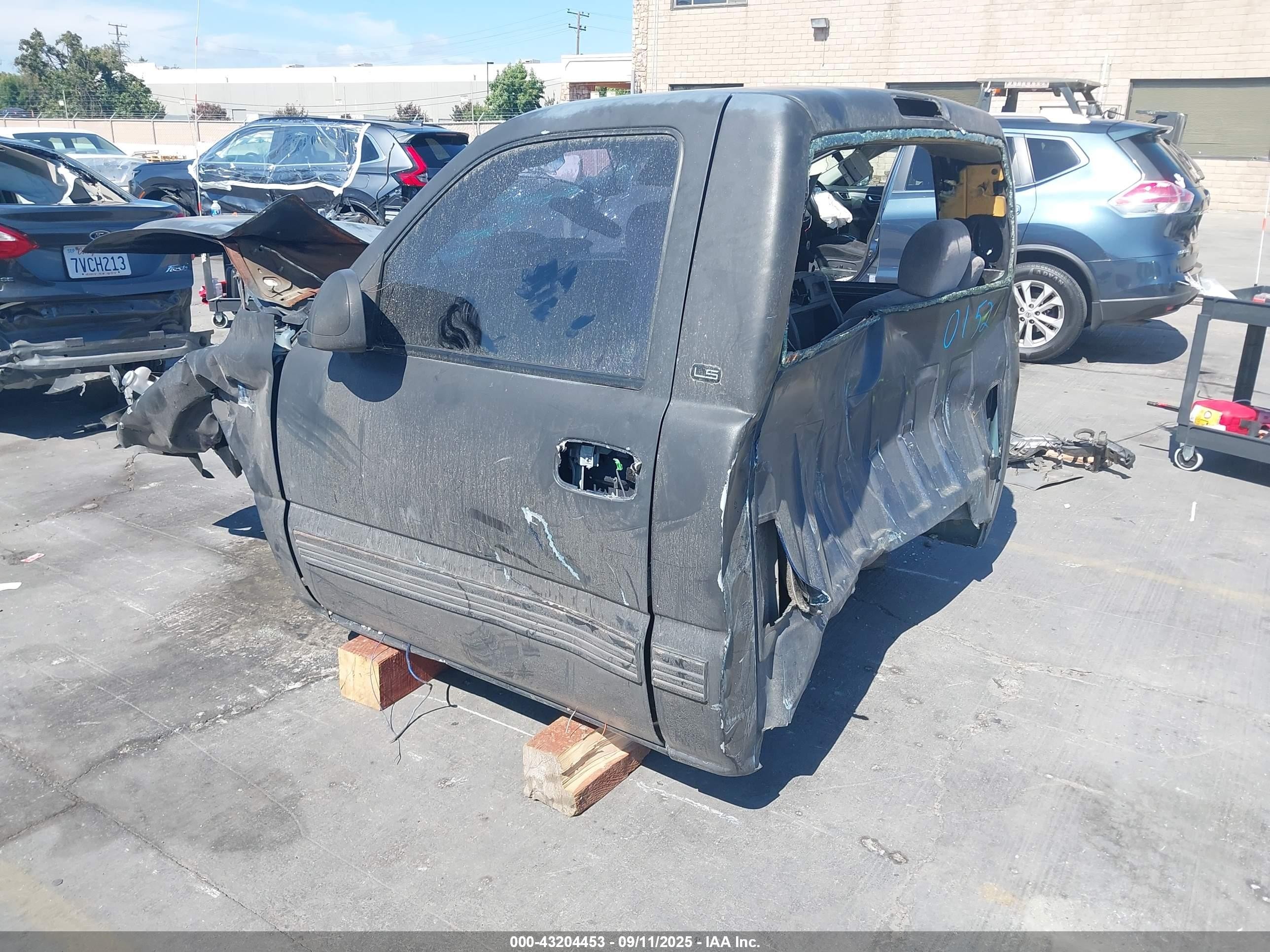 2000 Chevrolet Silverado 1500 Ls Black vin: 1GCEC14T2YZ340152