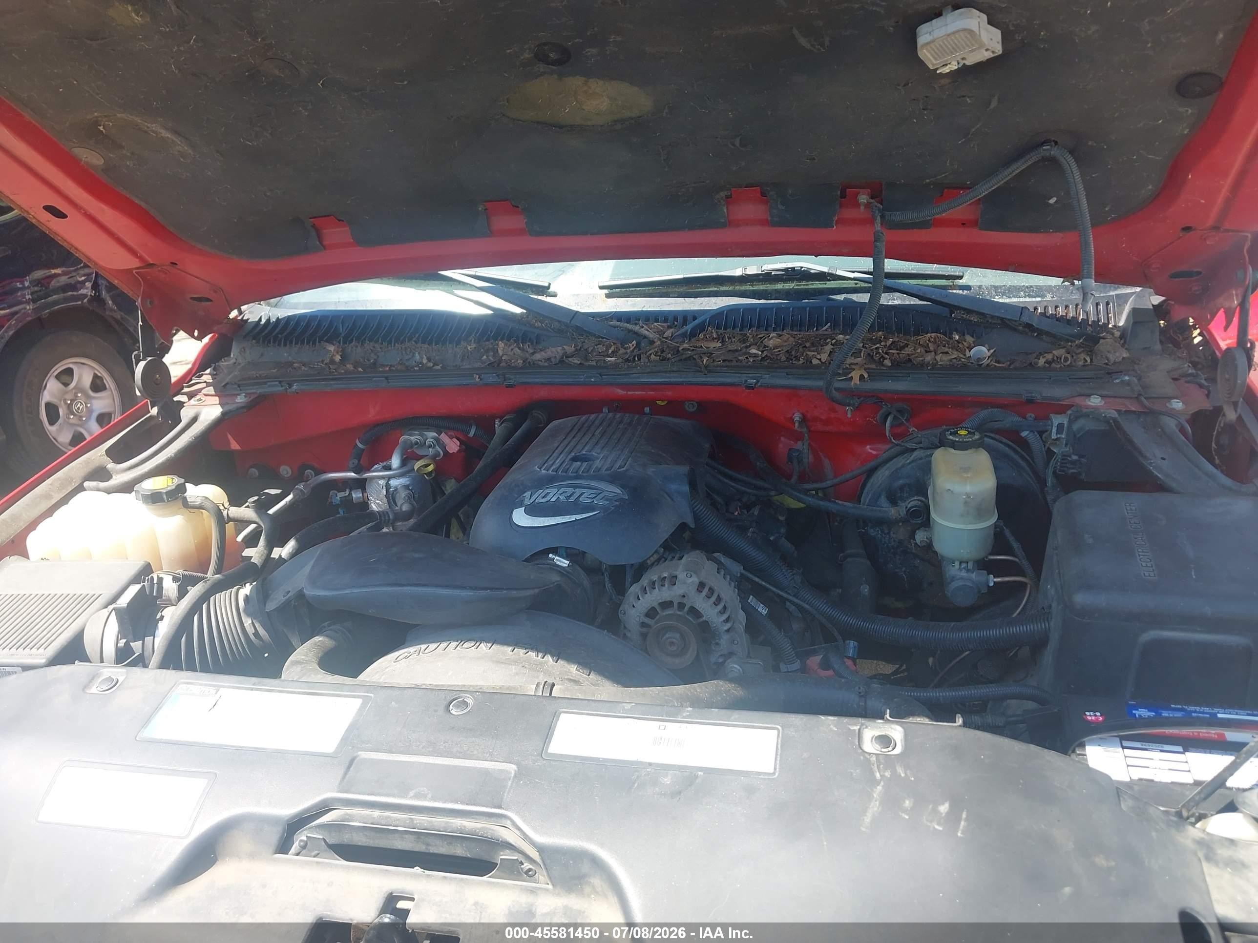 2001 Chevrolet Silverado 1500 Ls Красный vin: 1GCEC14T31Z262423