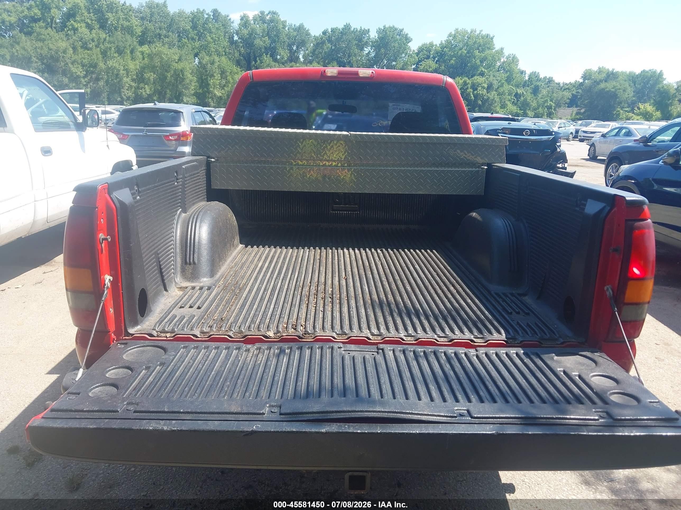 2001 Chevrolet Silverado 1500 Ls Красный vin: 1GCEC14T31Z262423