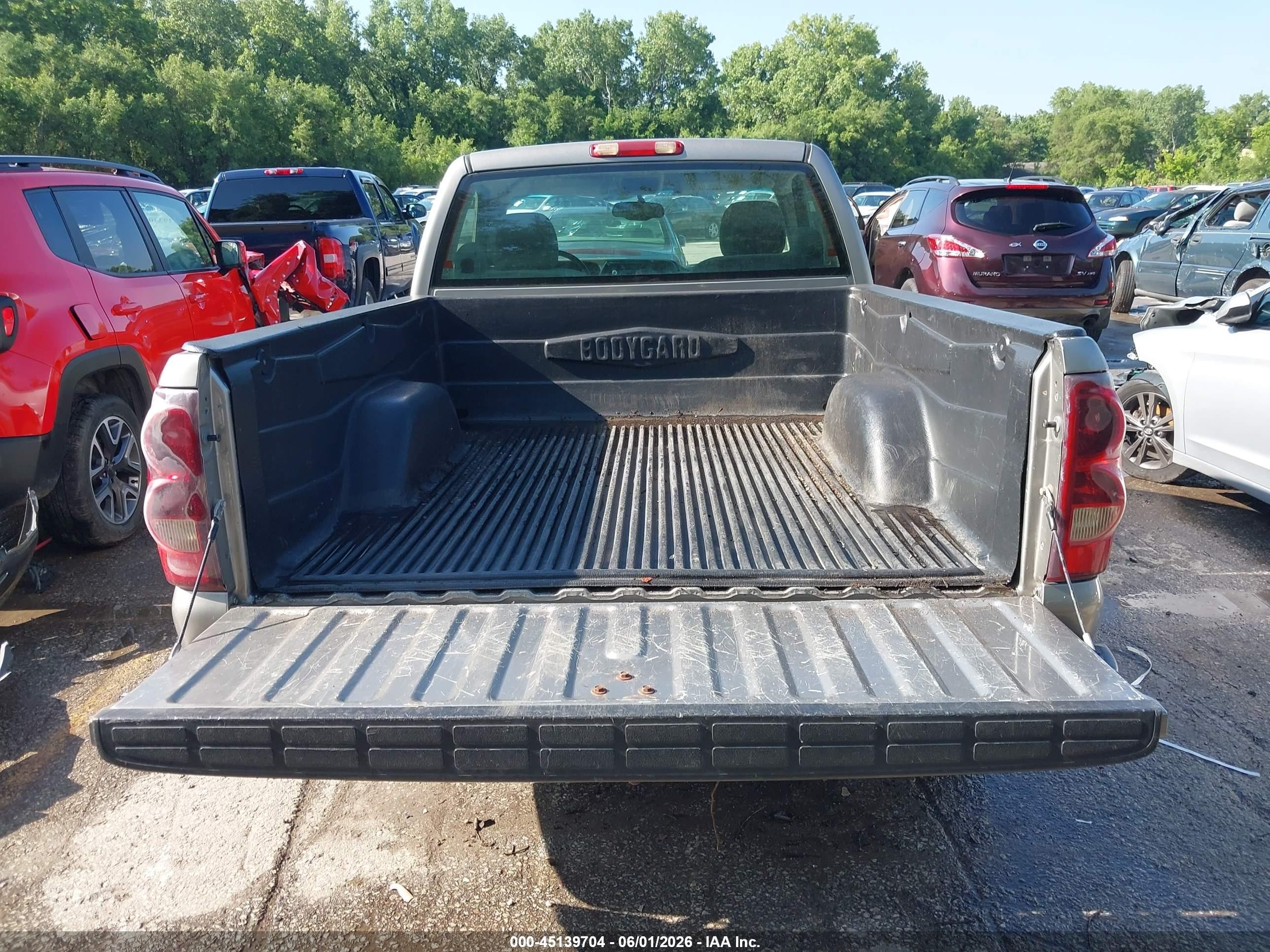 2003 Chevrolet Silverado 1500 Ls Gray vin: 1GCEC14T33Z262554