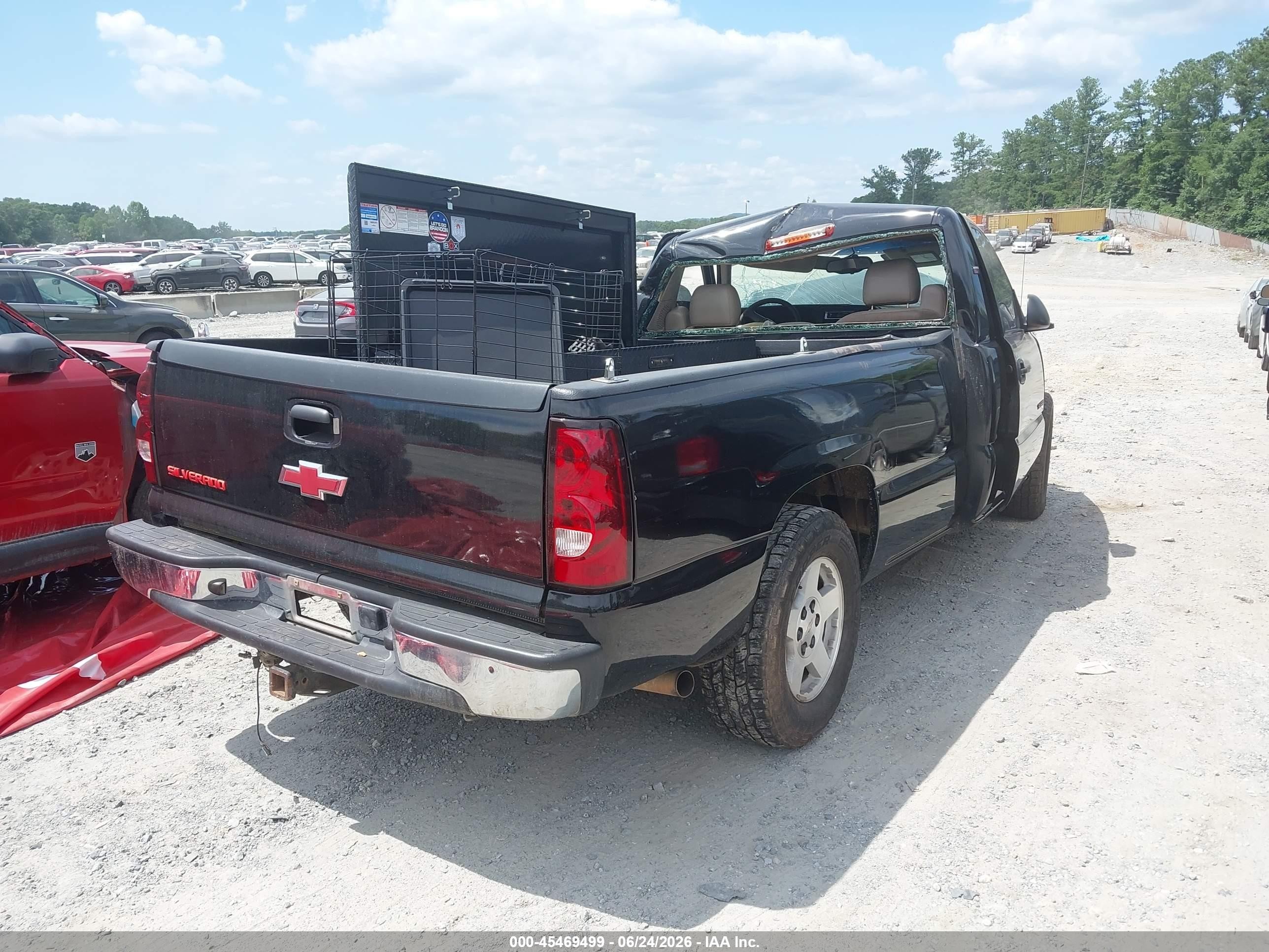 2003 Chevrolet Silverado 1500 Work Truck Black vin: 1GCEC14T43Z180669