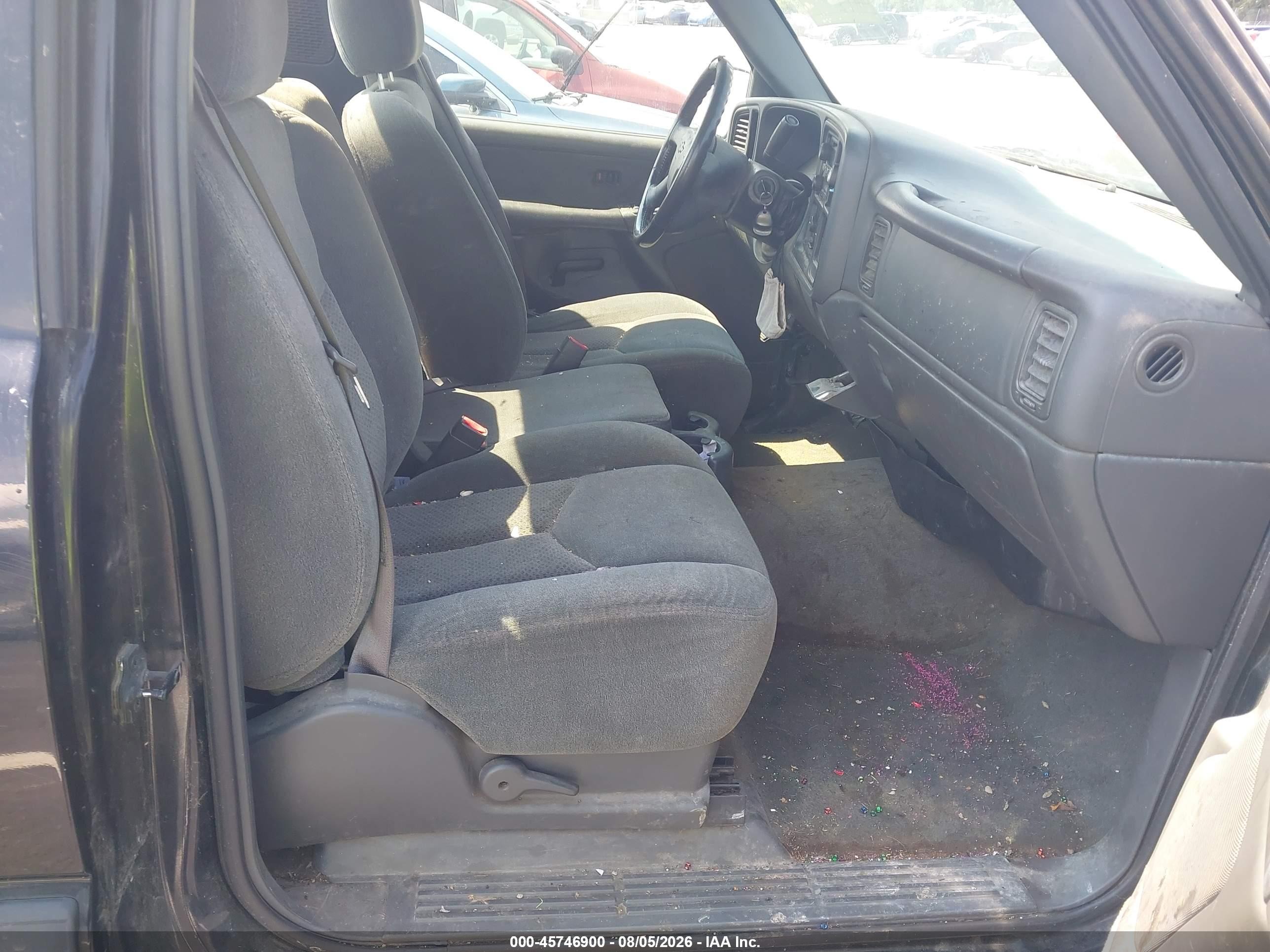 2003 Chevrolet Silverado 1500 Ls Black vin: 1GCEC14T53Z120576
