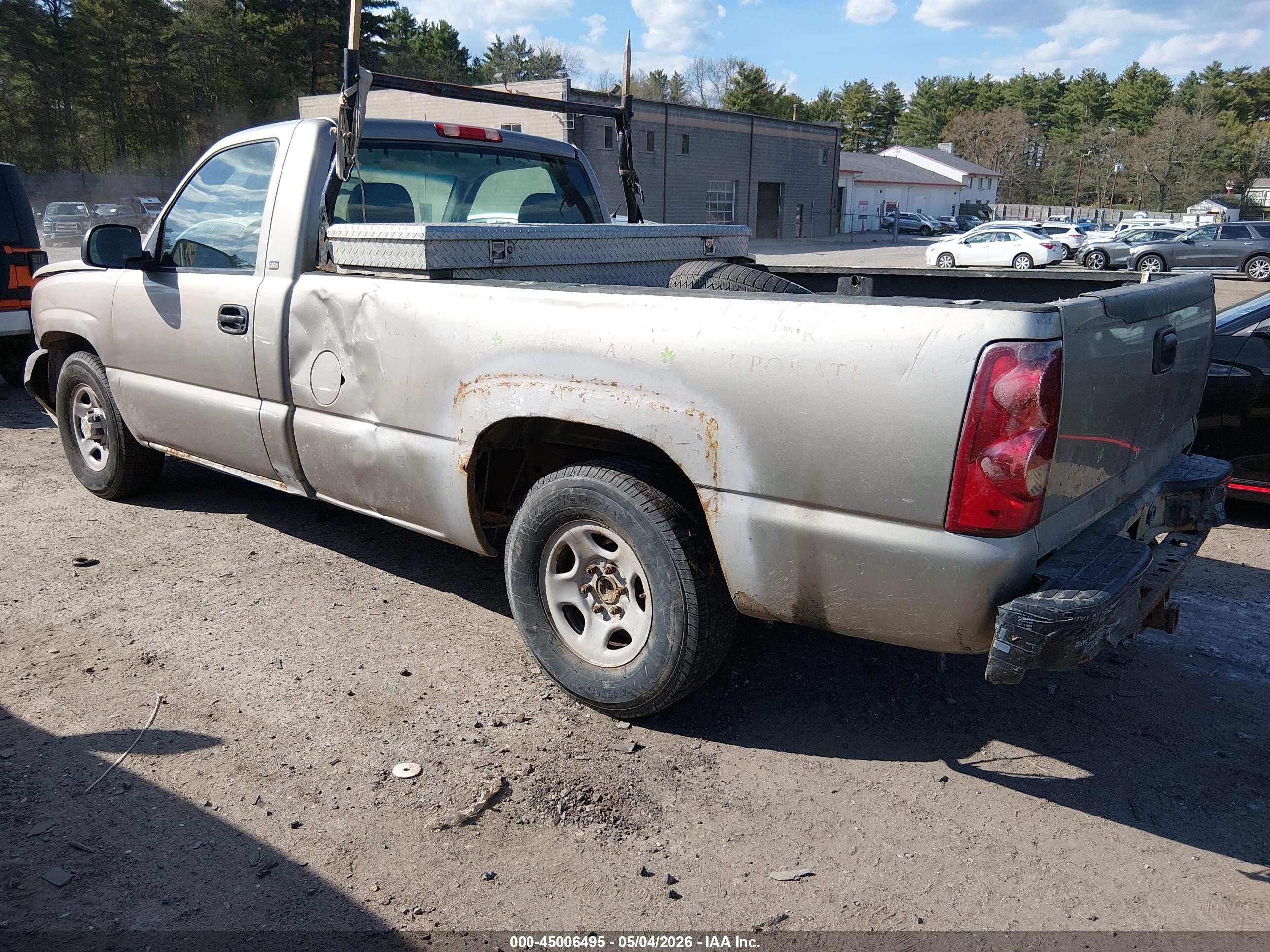 2003 Chevrolet Silverado 1500 Work Truck Коричневый vin: 1GCEC14T53Z328845
