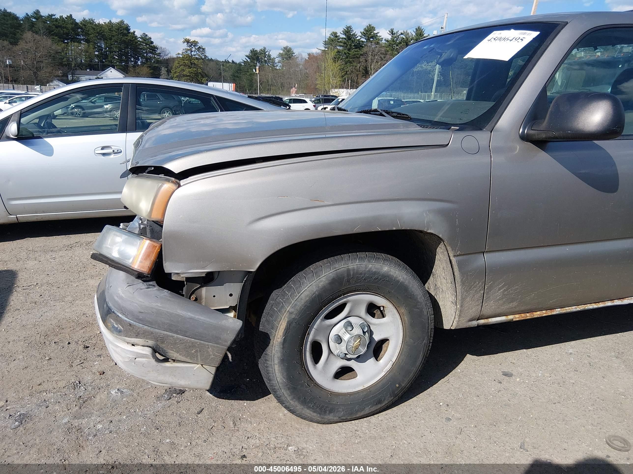 2003 Chevrolet Silverado 1500 Work Truck Коричневый vin: 1GCEC14T53Z328845