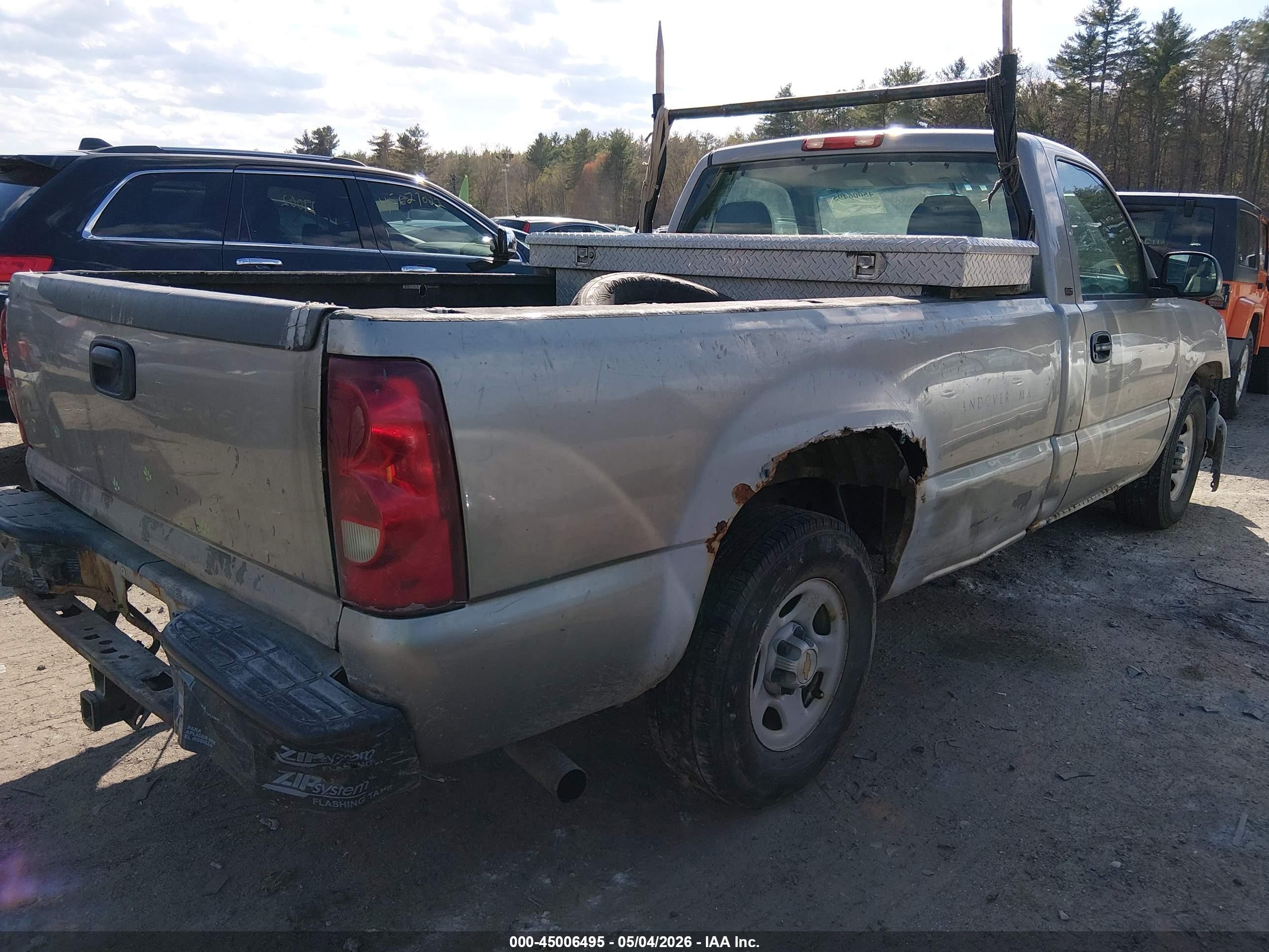 2003 Chevrolet Silverado 1500 Work Truck Коричневый vin: 1GCEC14T53Z328845