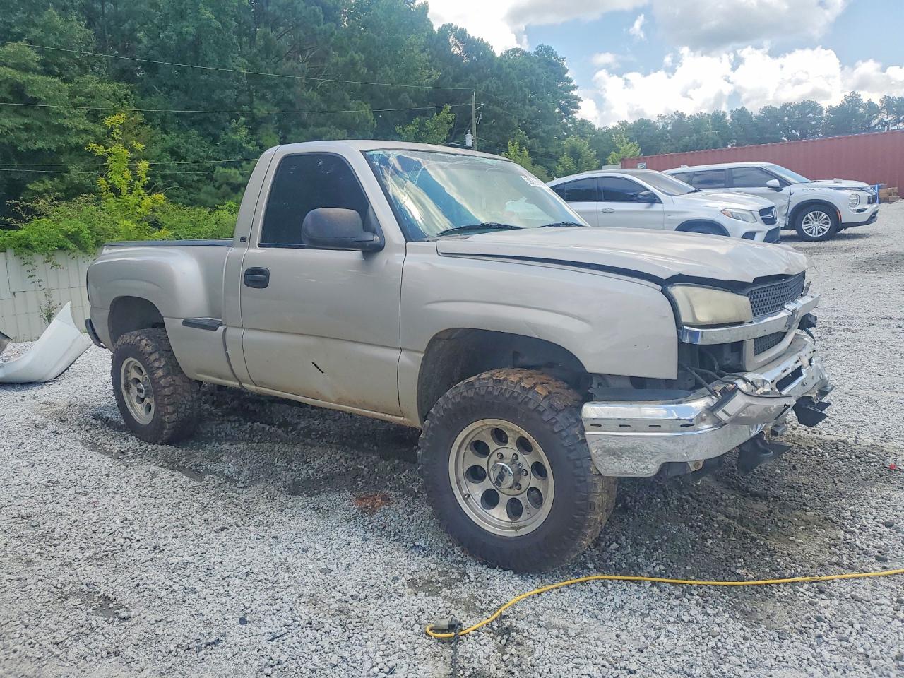 2005 Chevrolet Silverado C1500 Tan vin: 1GCEC14T55Z244799
