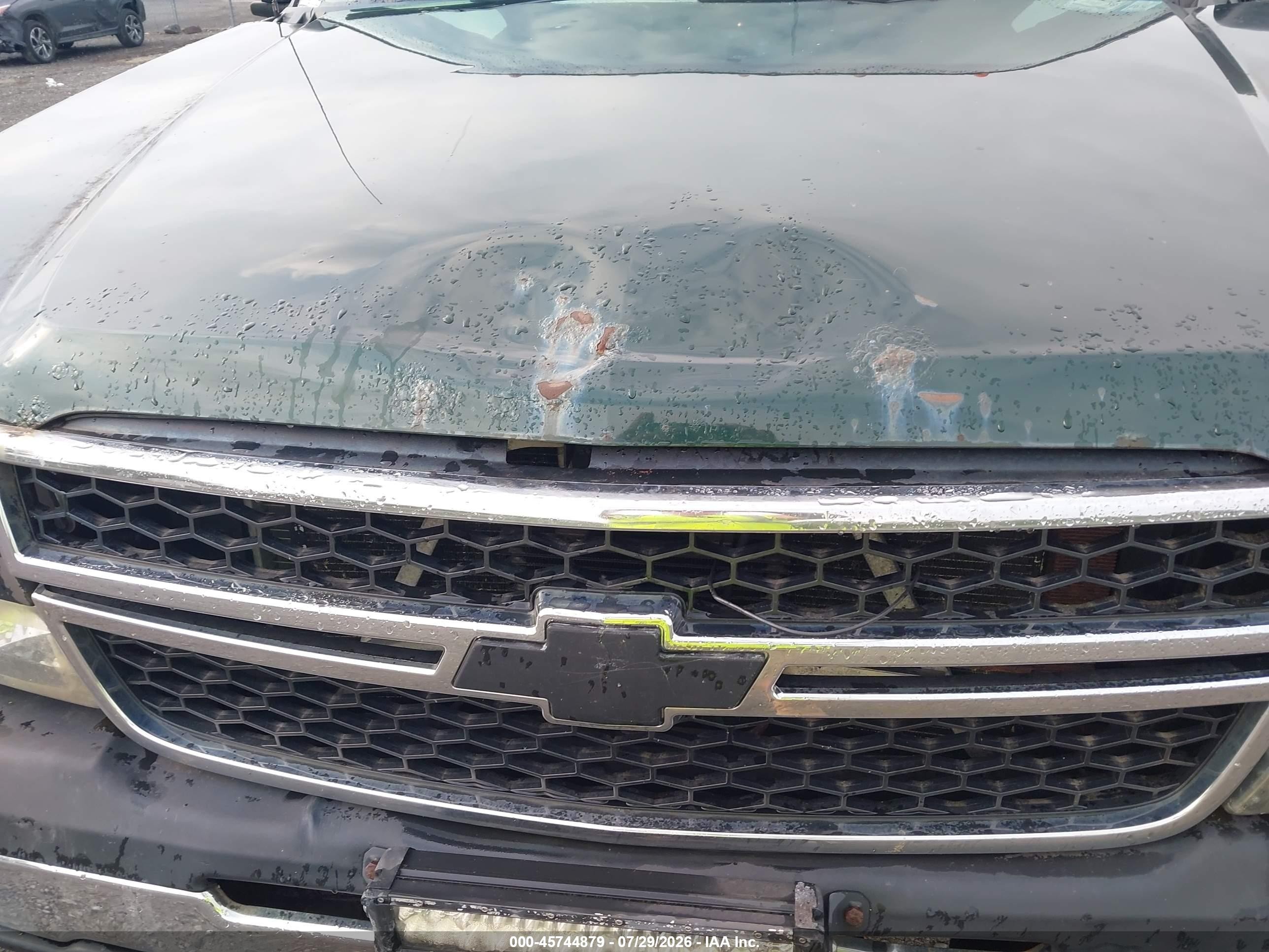 2004 Chevrolet Silverado 1500 Work Truck Green vin: 1GCEC14T64E202647