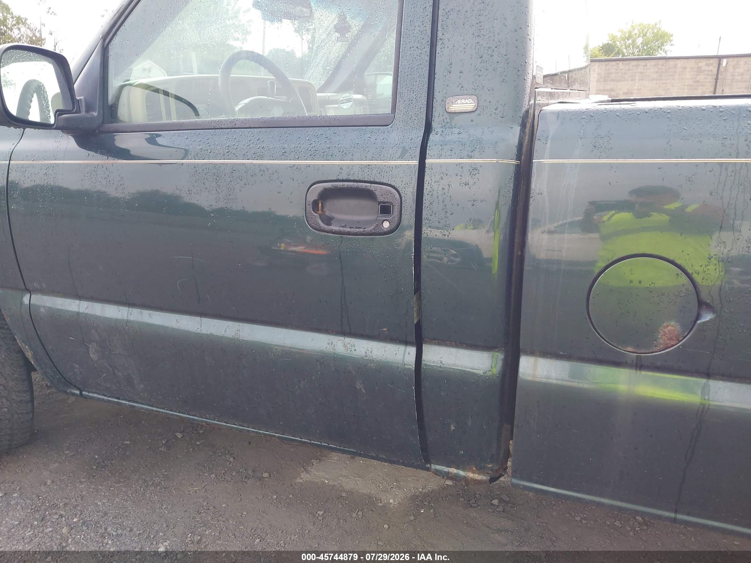 2004 Chevrolet Silverado 1500 Work Truck Green vin: 1GCEC14T64E202647