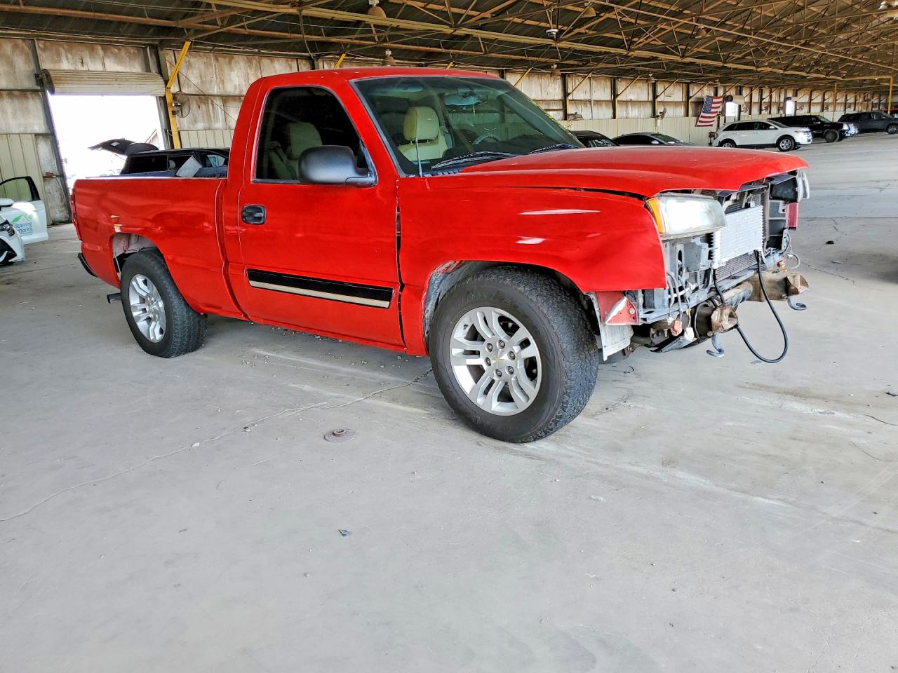 2003 Chevrolet Silverado C1500 Red vin: 1GCEC14T73Z322285