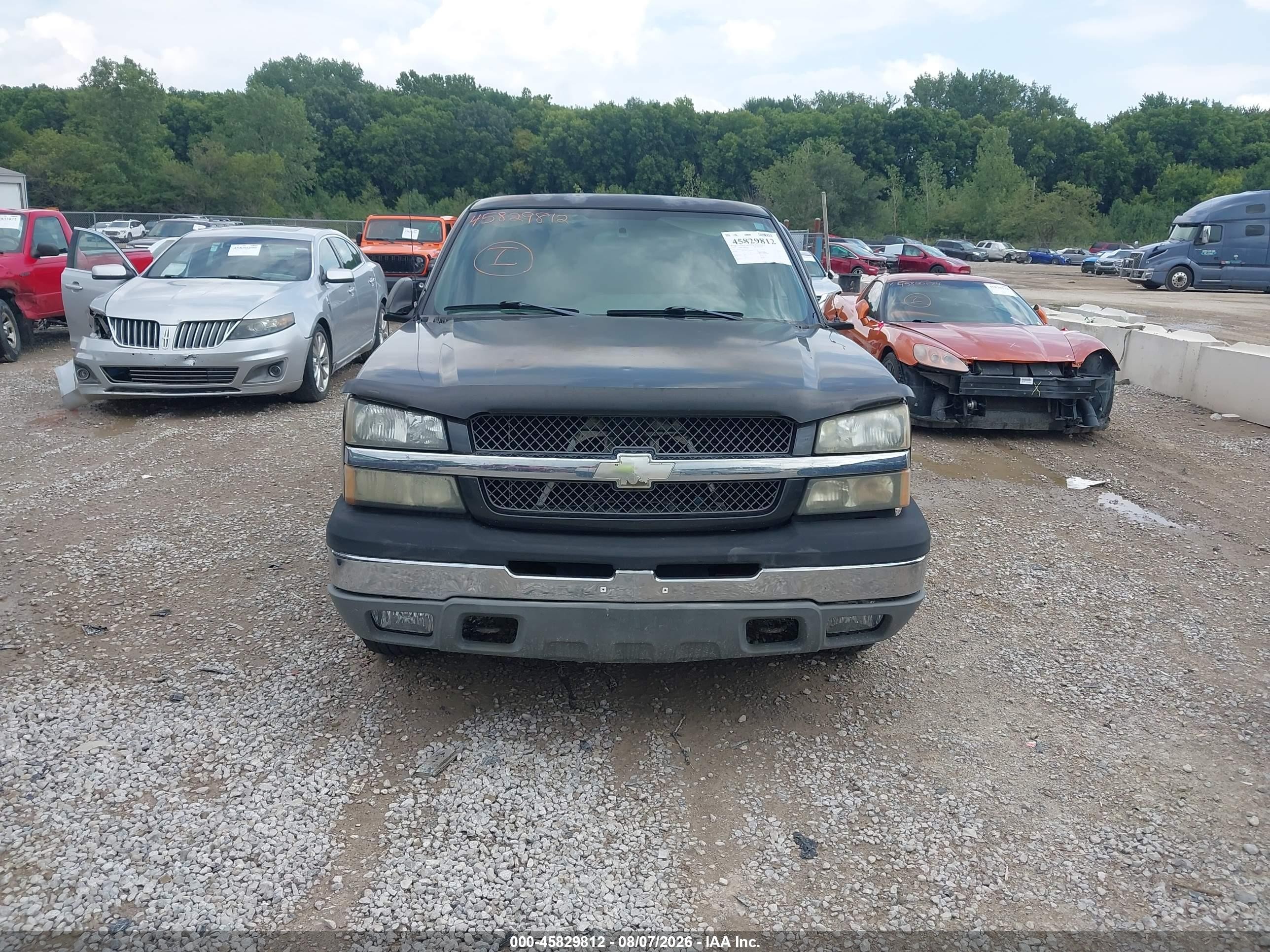 2004 Chevrolet Silverado 1500 Ls Black vin: 1GCEC14T74Z186144