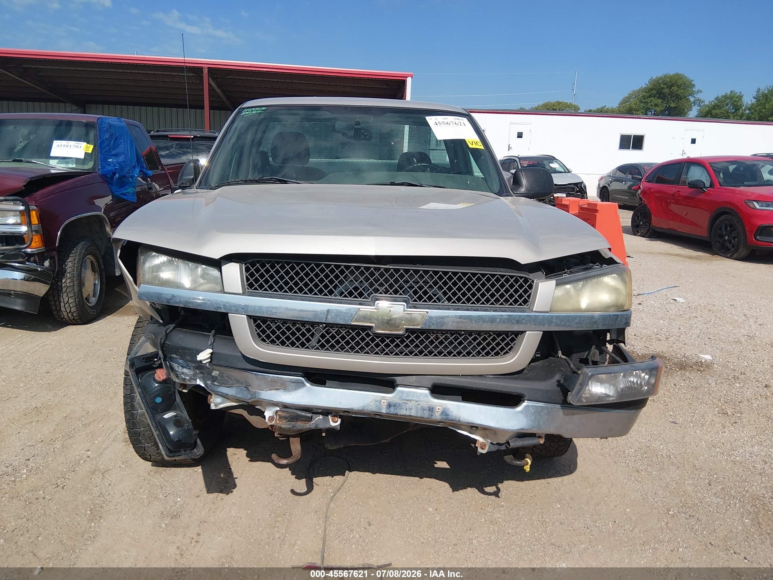 2004 Chevrolet Silverado 1500 Ls Beige vin: 1GCEC14T74Z191246
