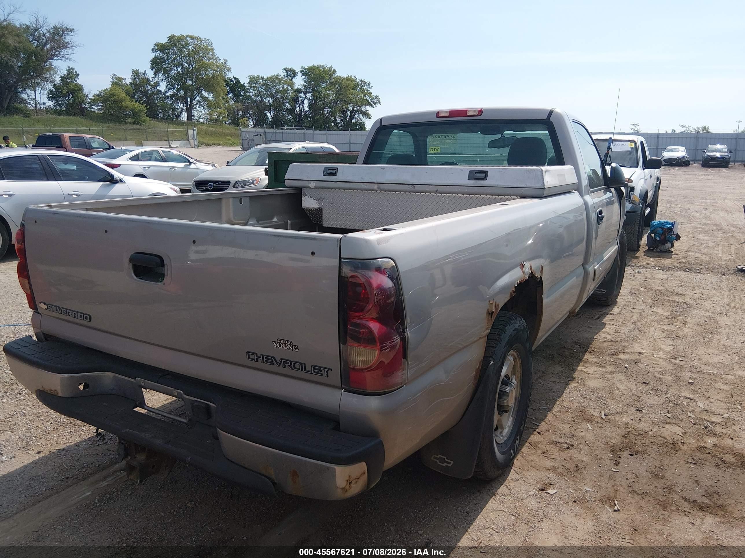 2004 Chevrolet Silverado 1500 Ls Beige vin: 1GCEC14T74Z191246