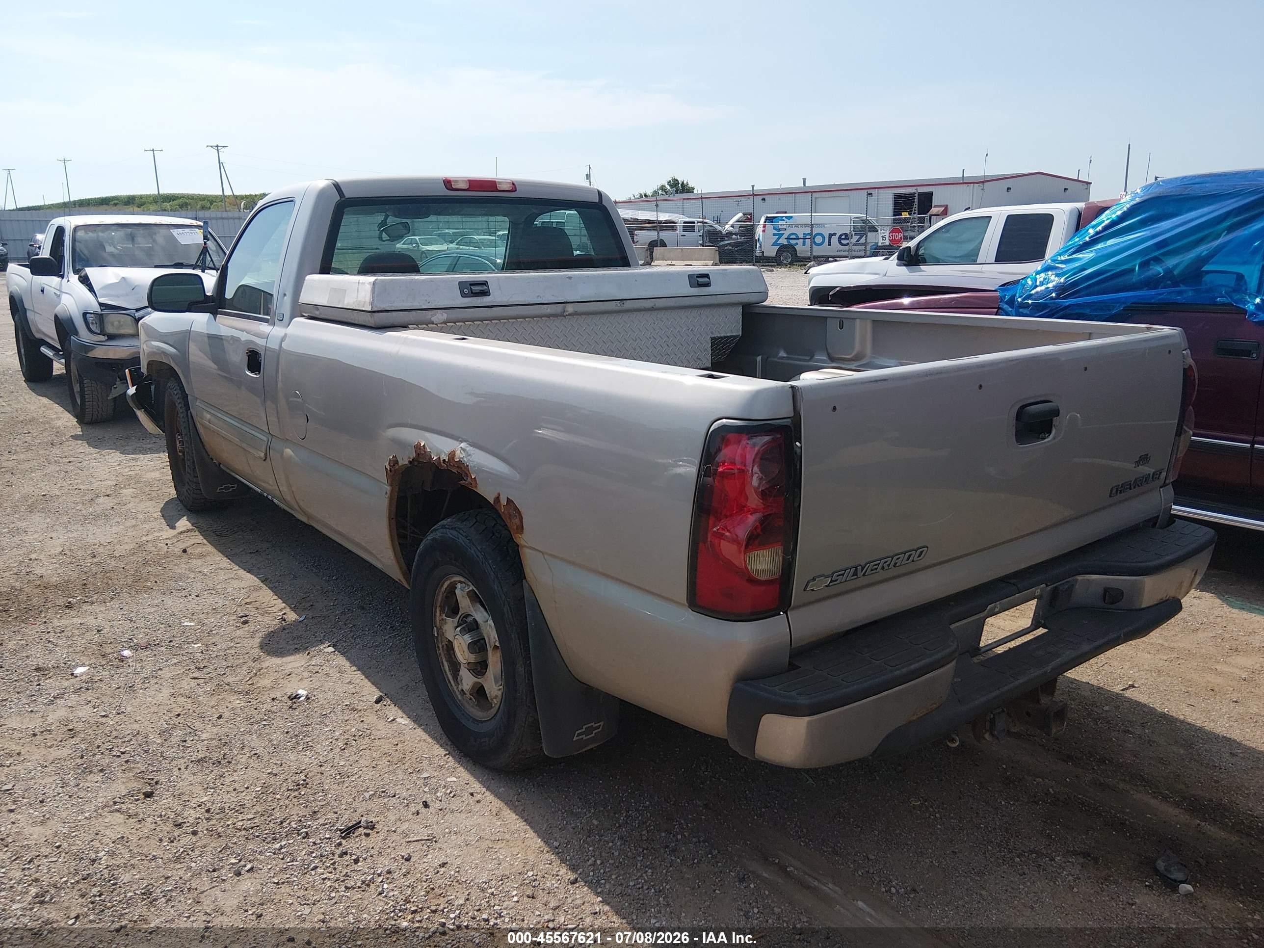 2004 Chevrolet Silverado 1500 Ls Beige vin: 1GCEC14T74Z191246