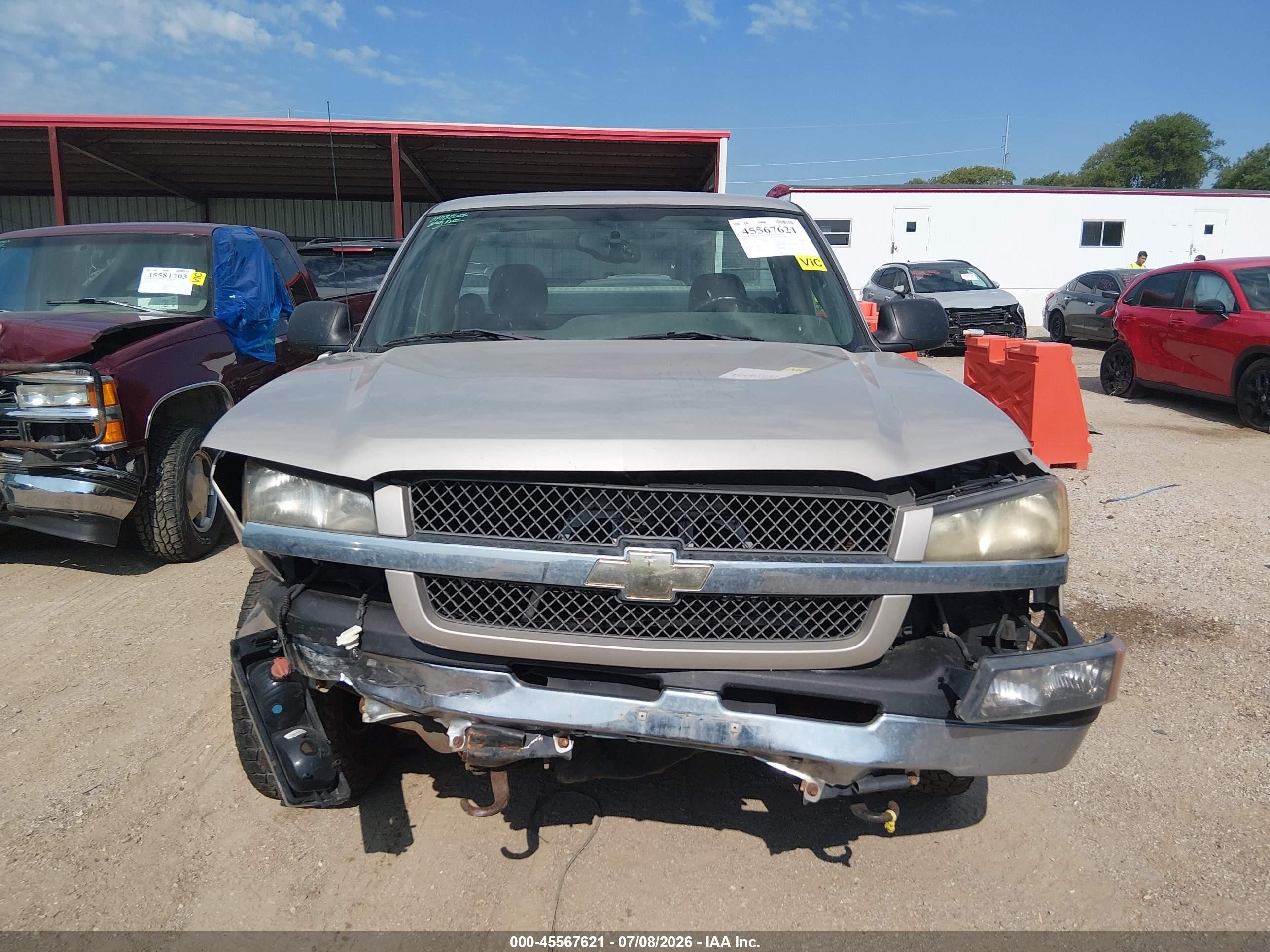 2004 Chevrolet Silverado 1500 Ls Beige vin: 1GCEC14T74Z191246