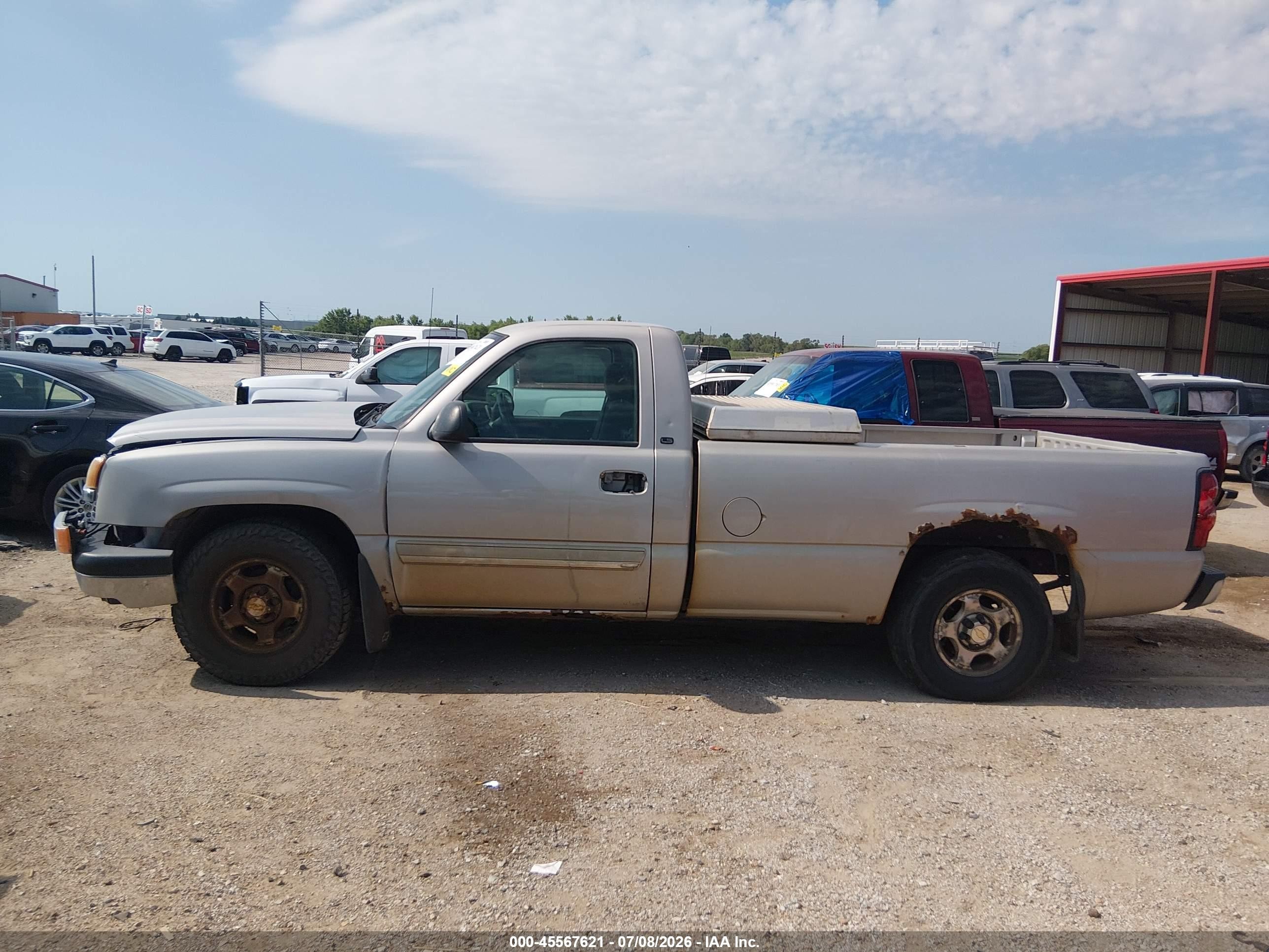 2004 Chevrolet Silverado 1500 Ls Beige vin: 1GCEC14T74Z191246