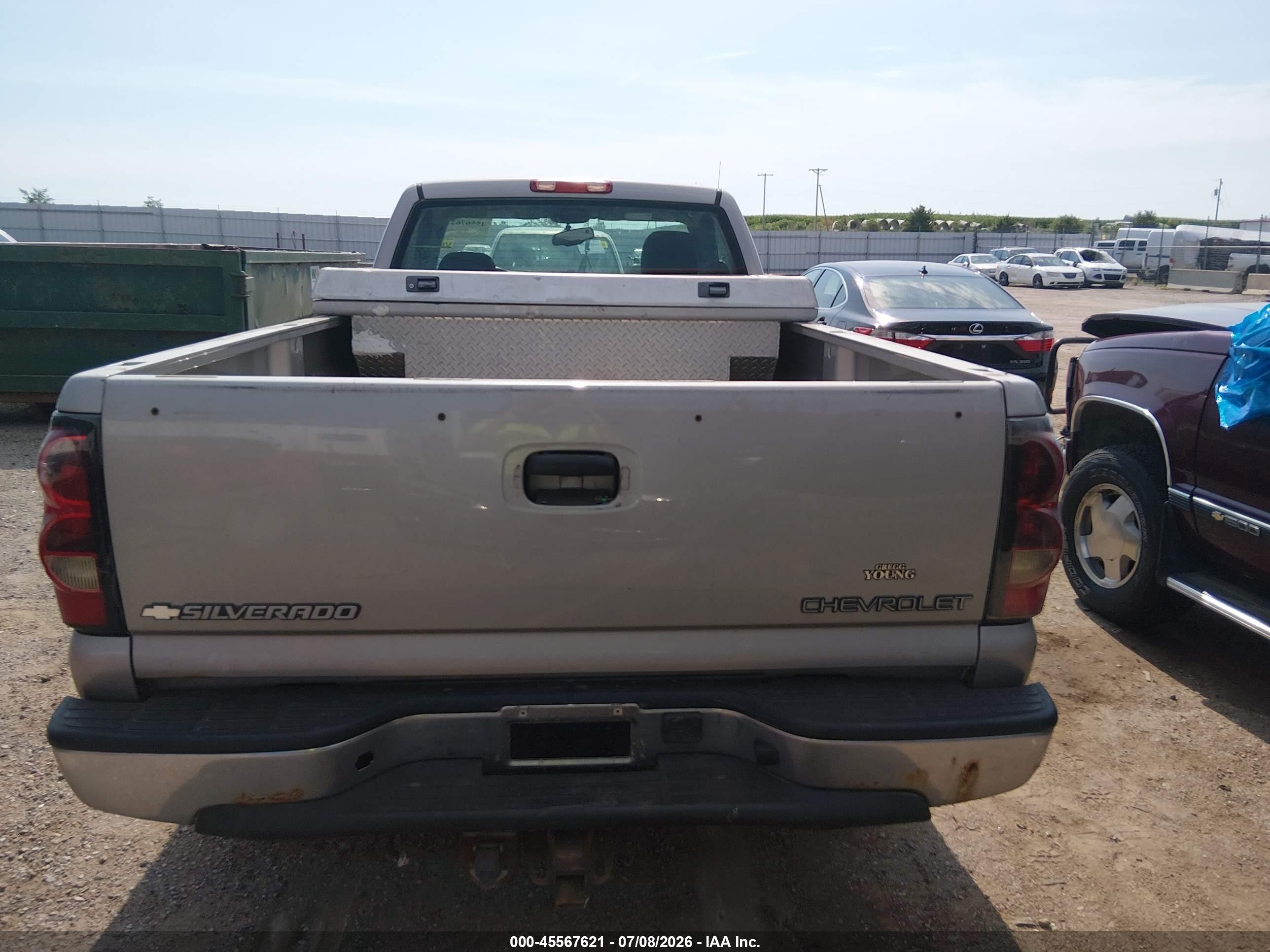 2004 Chevrolet Silverado 1500 Ls Beige vin: 1GCEC14T74Z191246