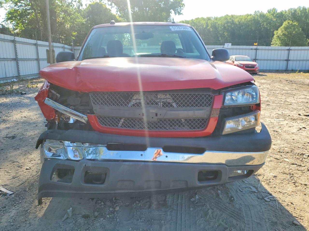 2005 Chevrolet Silverado C1500 Red vin: 1GCEC14T75Z234128